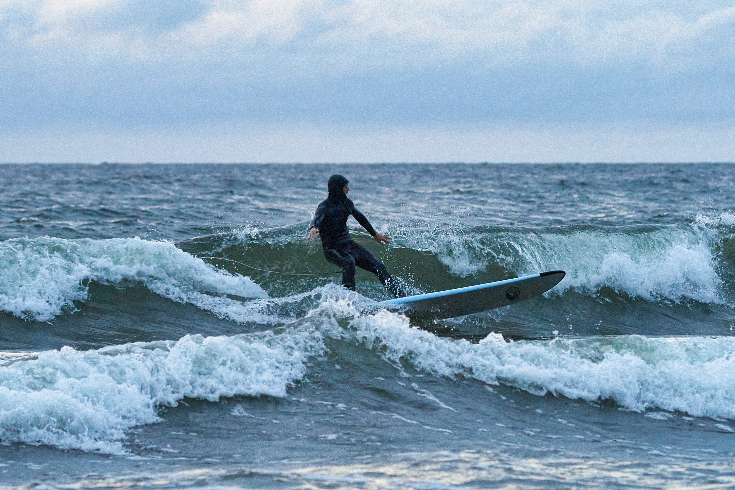 Сёрфинг на Балтике. Фотограф Владимир Артамонов