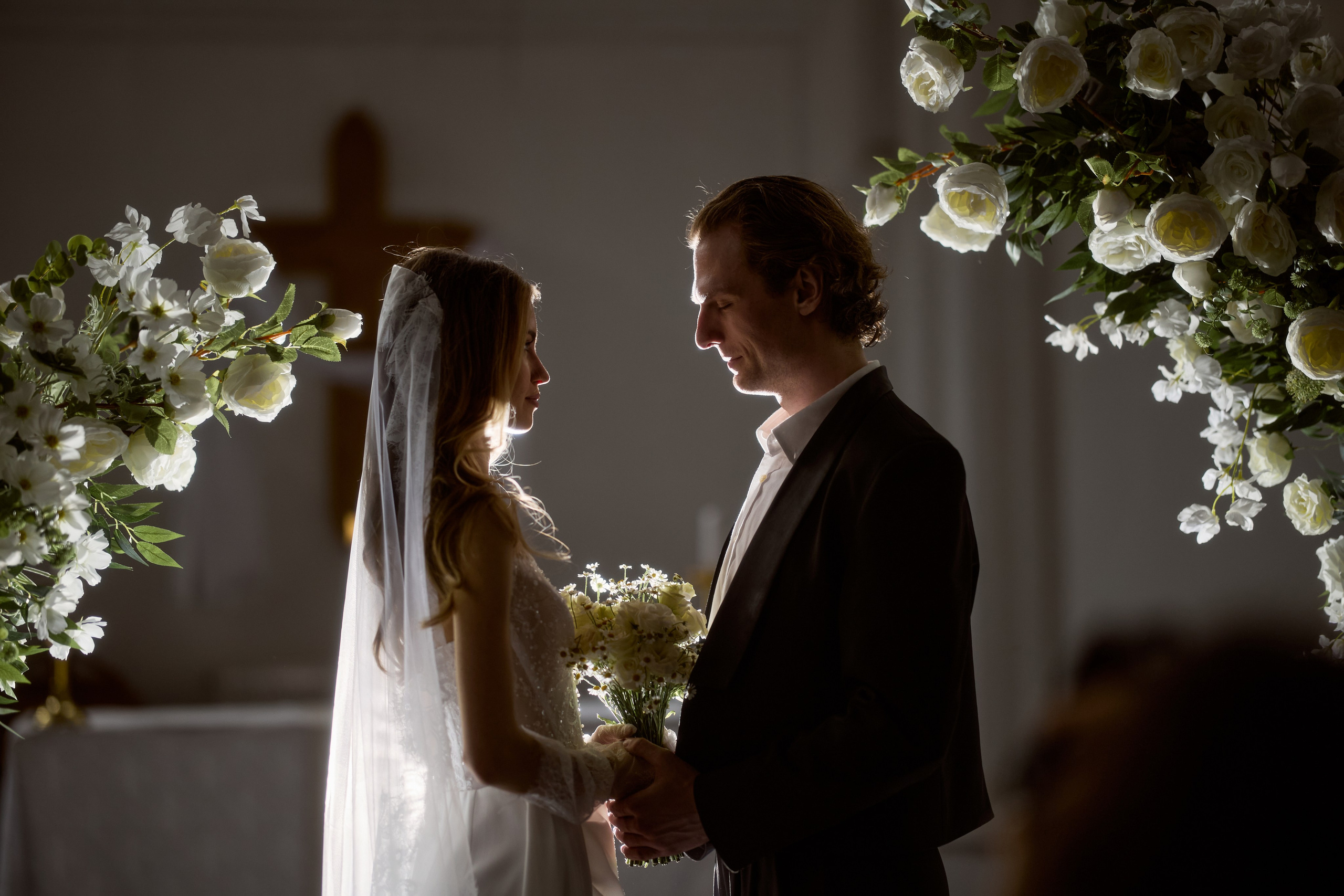 Венчание в католической церкви. Свадебный фотограф Москва Марковкина КрисТина
