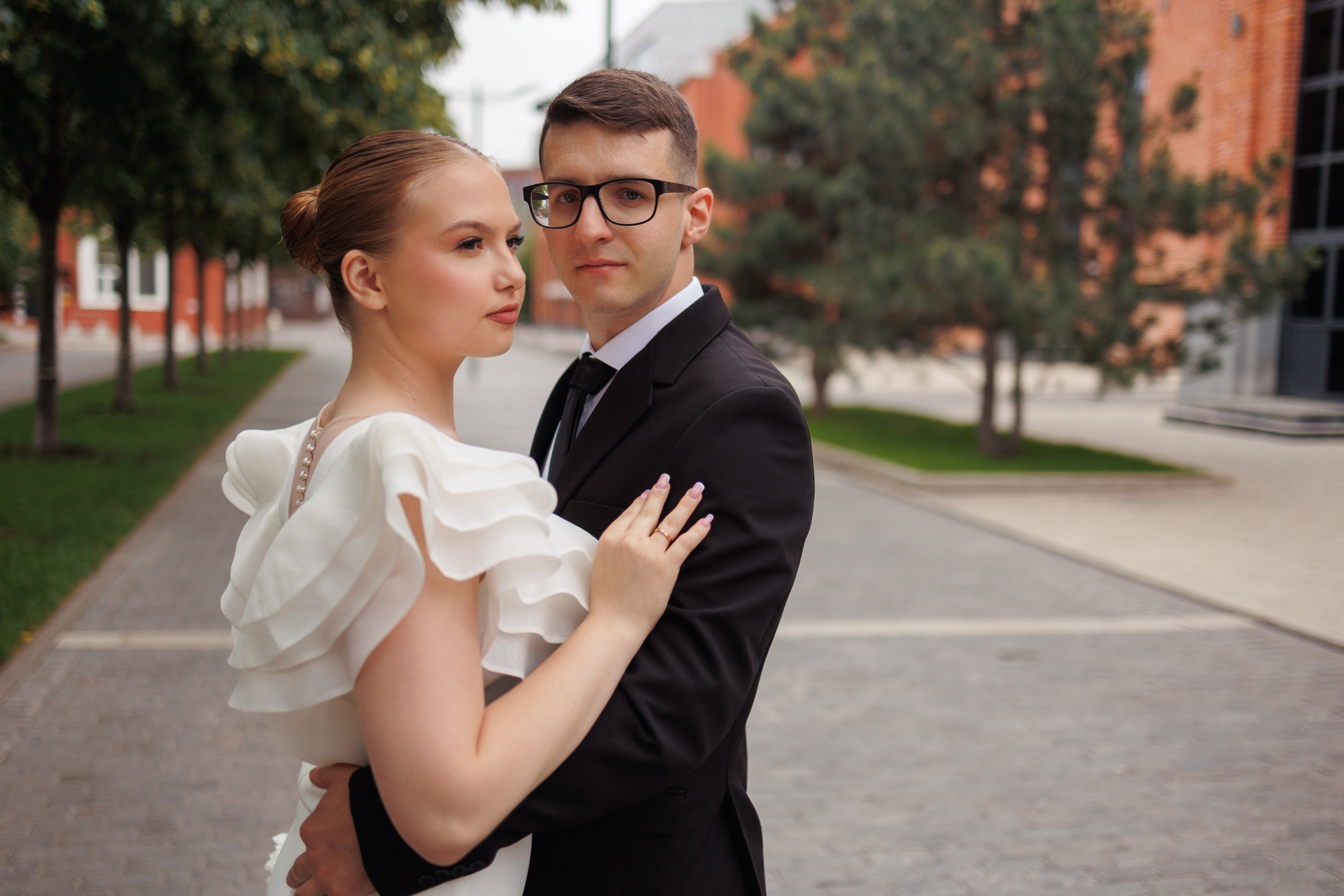 Полина и Макс дождь свадьбе не мешает. Свадебный фотограф Москва Марковкина КрисТина