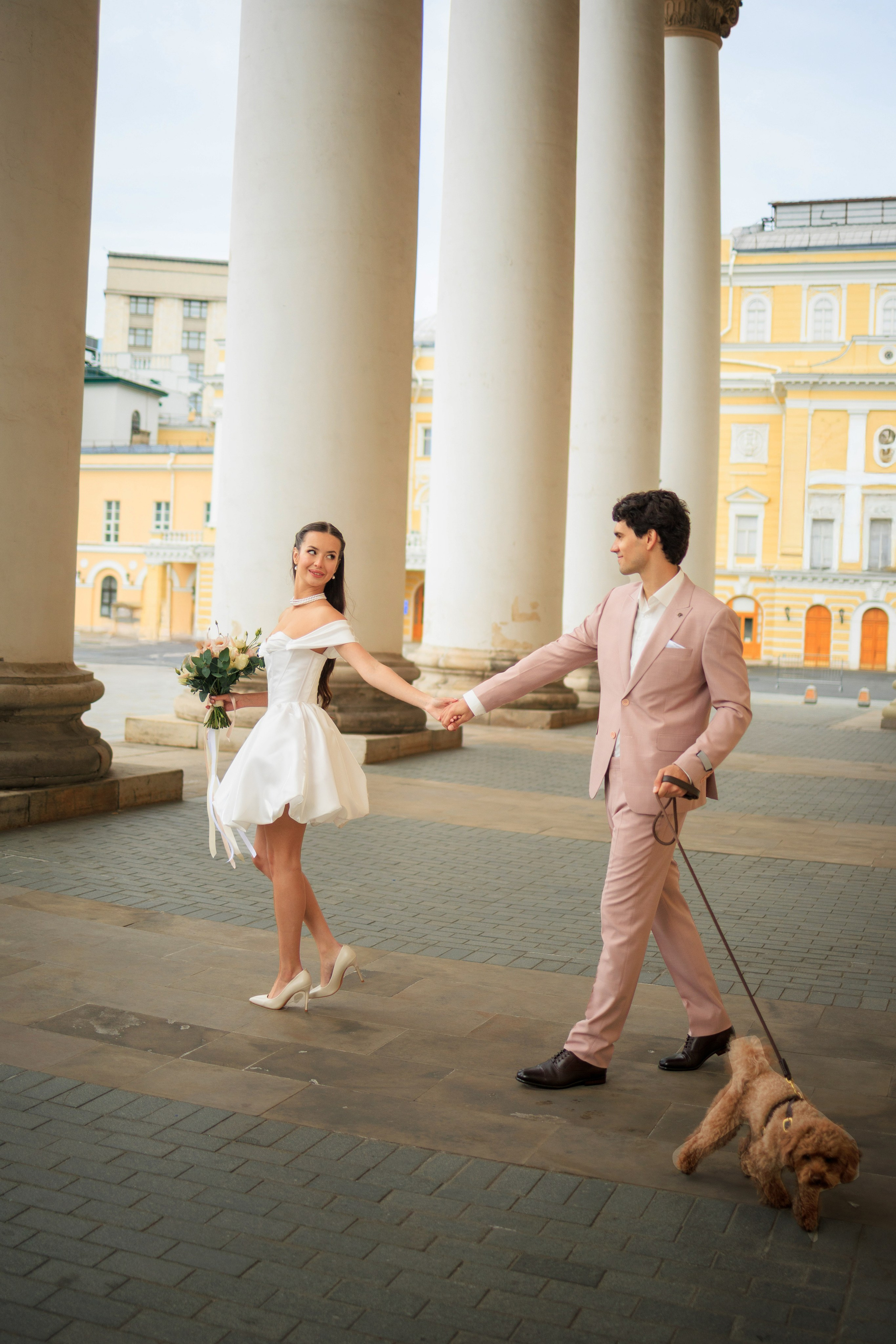Свадьба у ЦУМа. Свадебный фотограф Москва Марковкина КрисТина