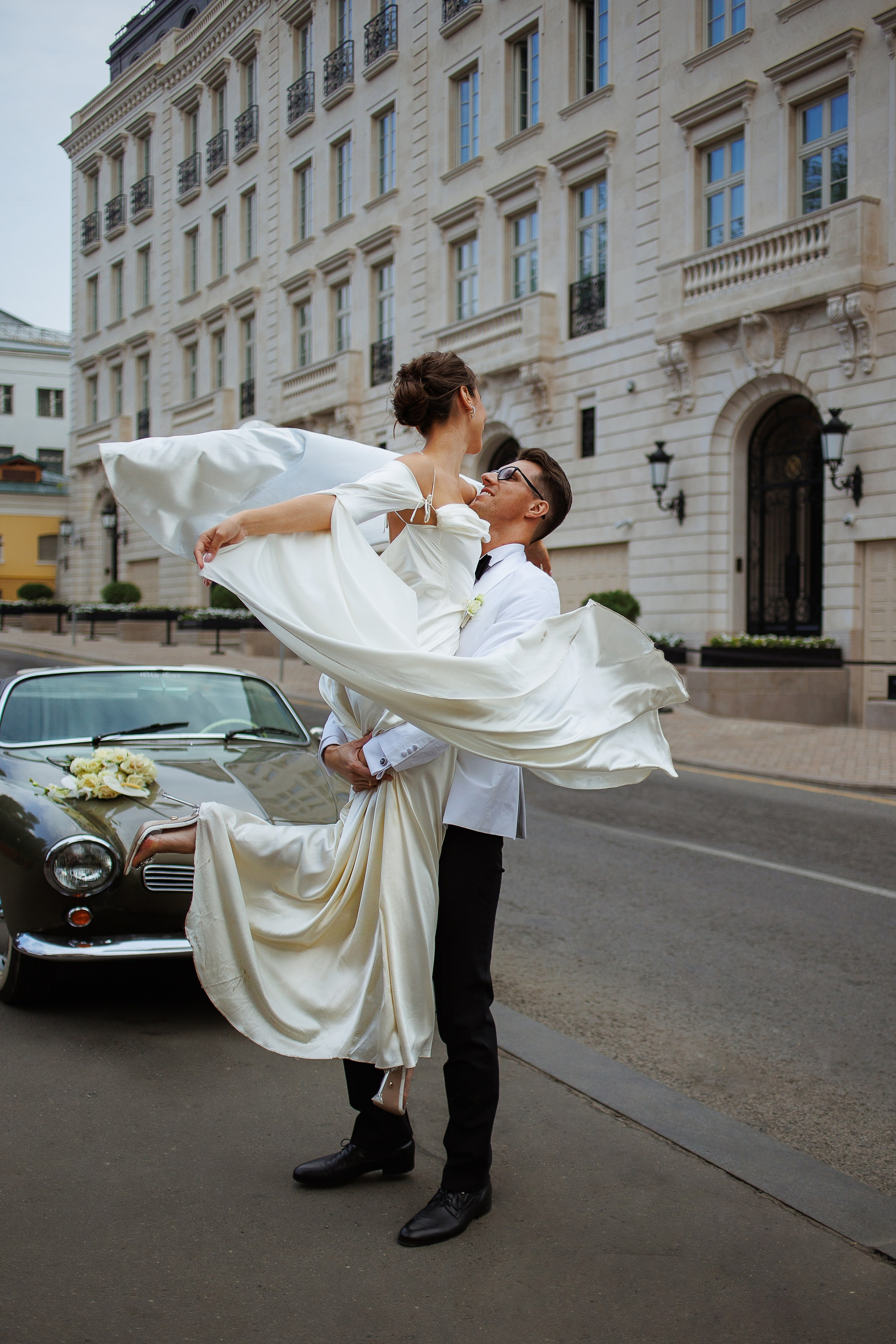 Ретро машина Анна и Владислав. Марковкина КрисТина