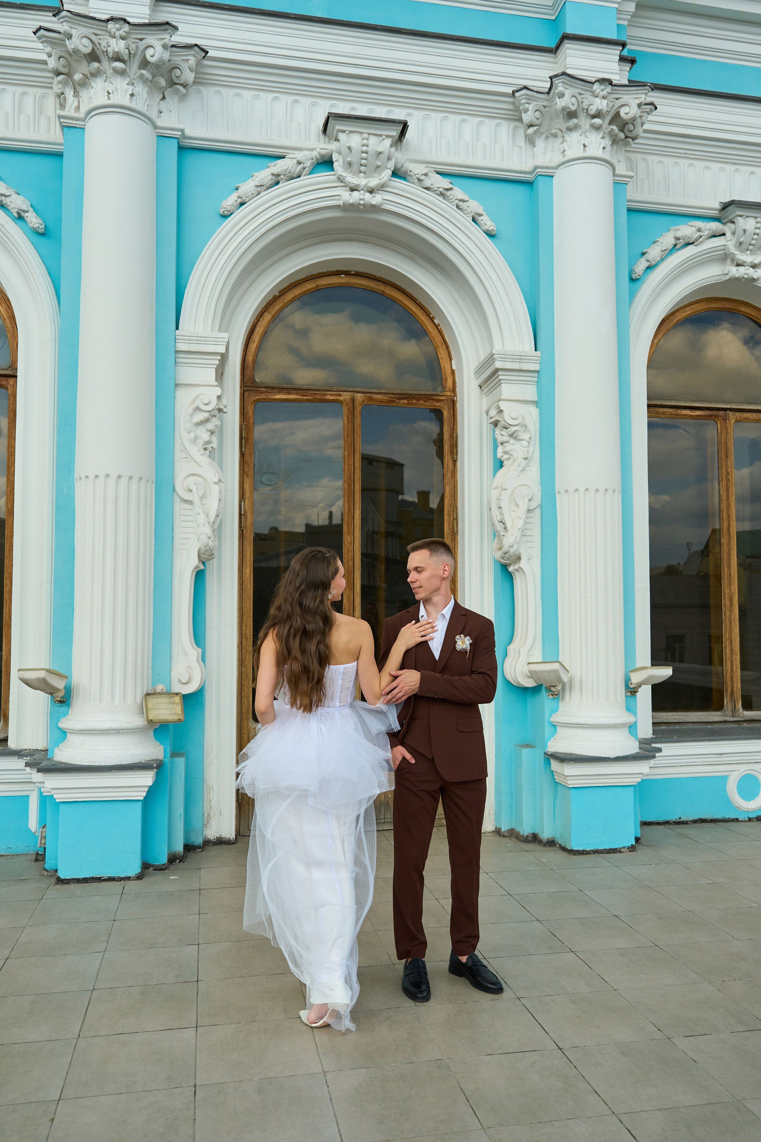 Лиза и Ильдар Особняк Черешковых. Свадебный фотограф Москва Марковкина КрисТина