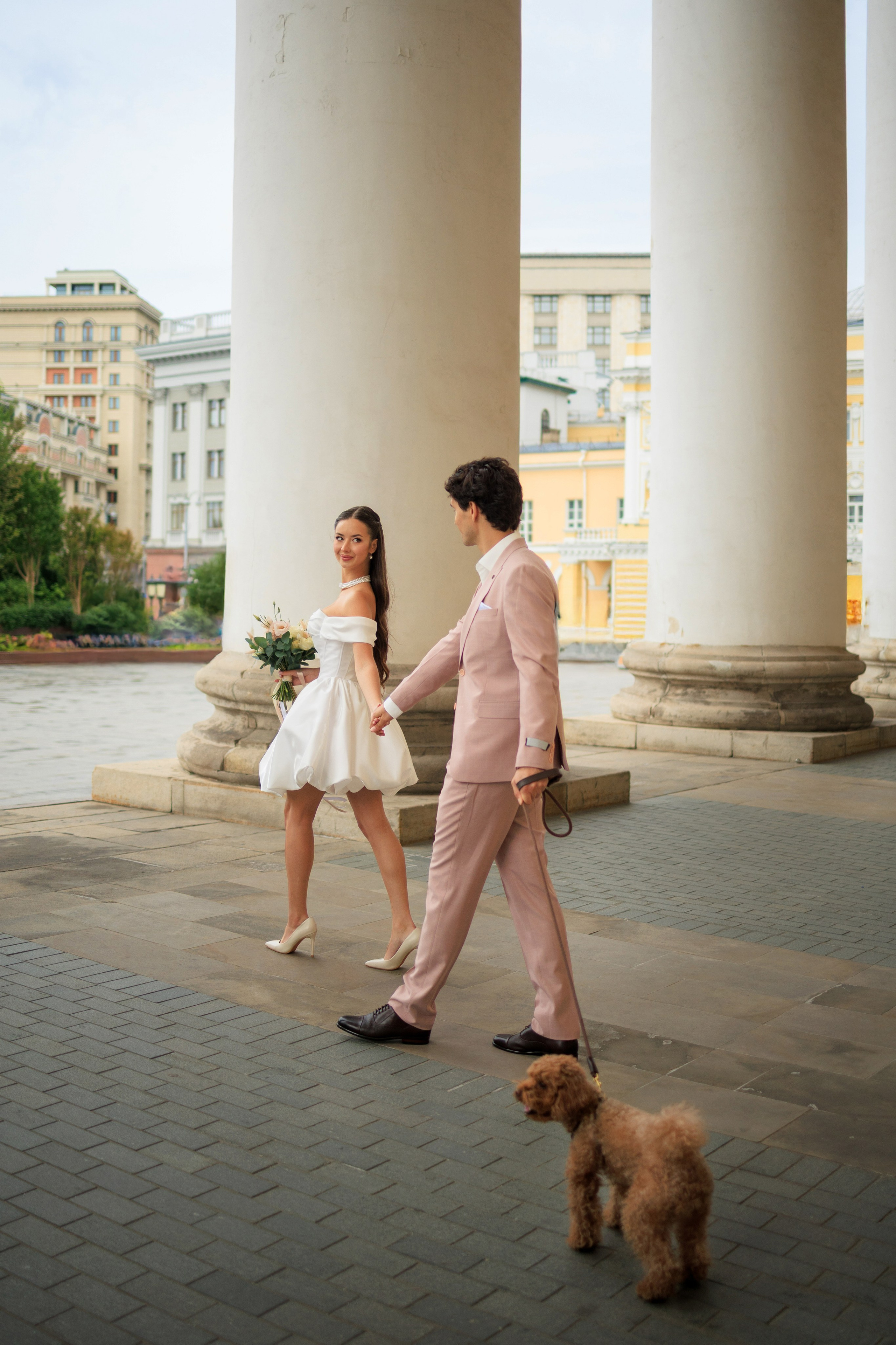 Свадьба у ЦУМа. Свадебный фотограф Москва Марковкина КрисТина