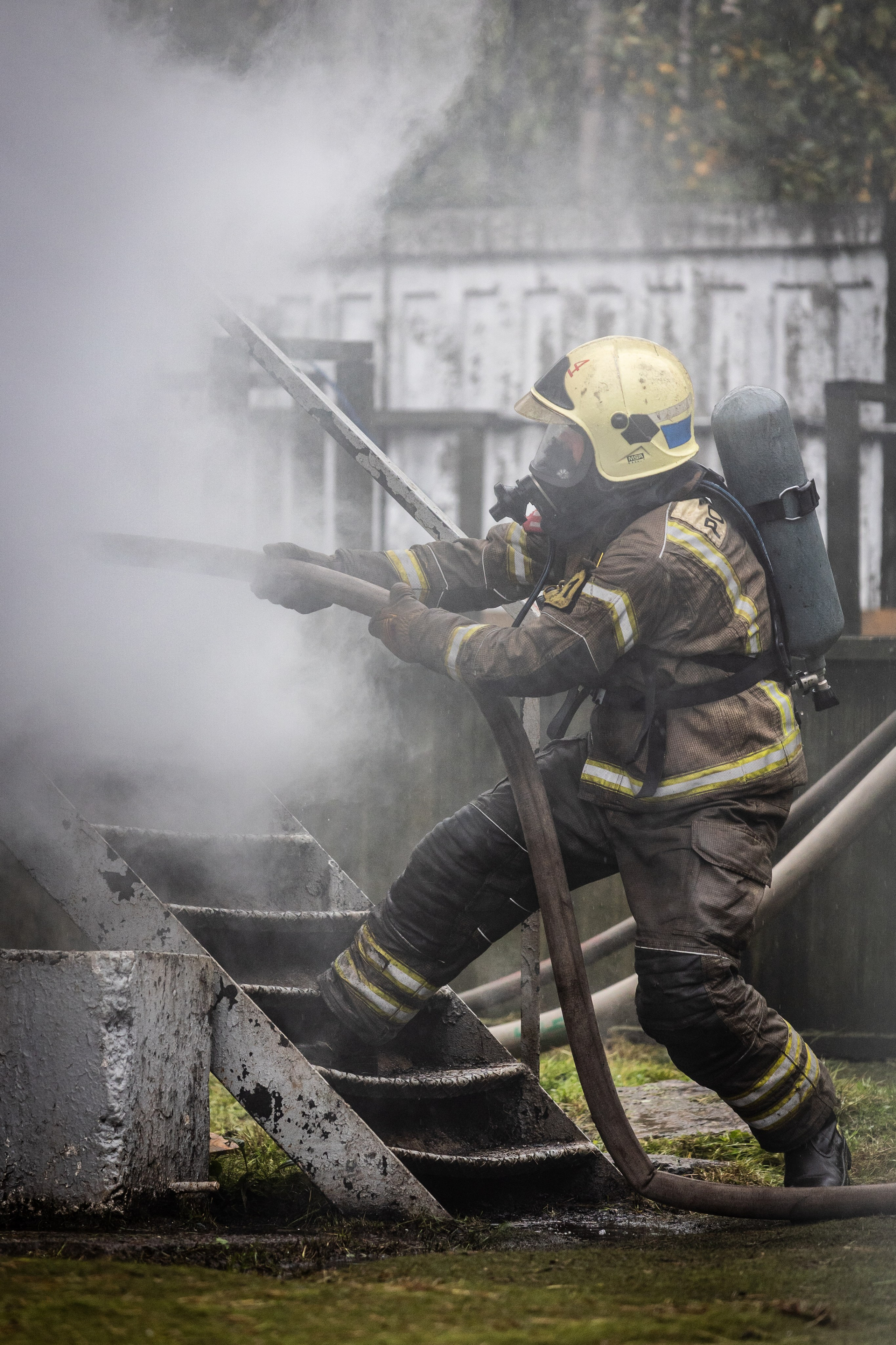 Финал международных соревнований среди пожар но-спасательных подразделений. Фотограф в Санкт-Петербурге