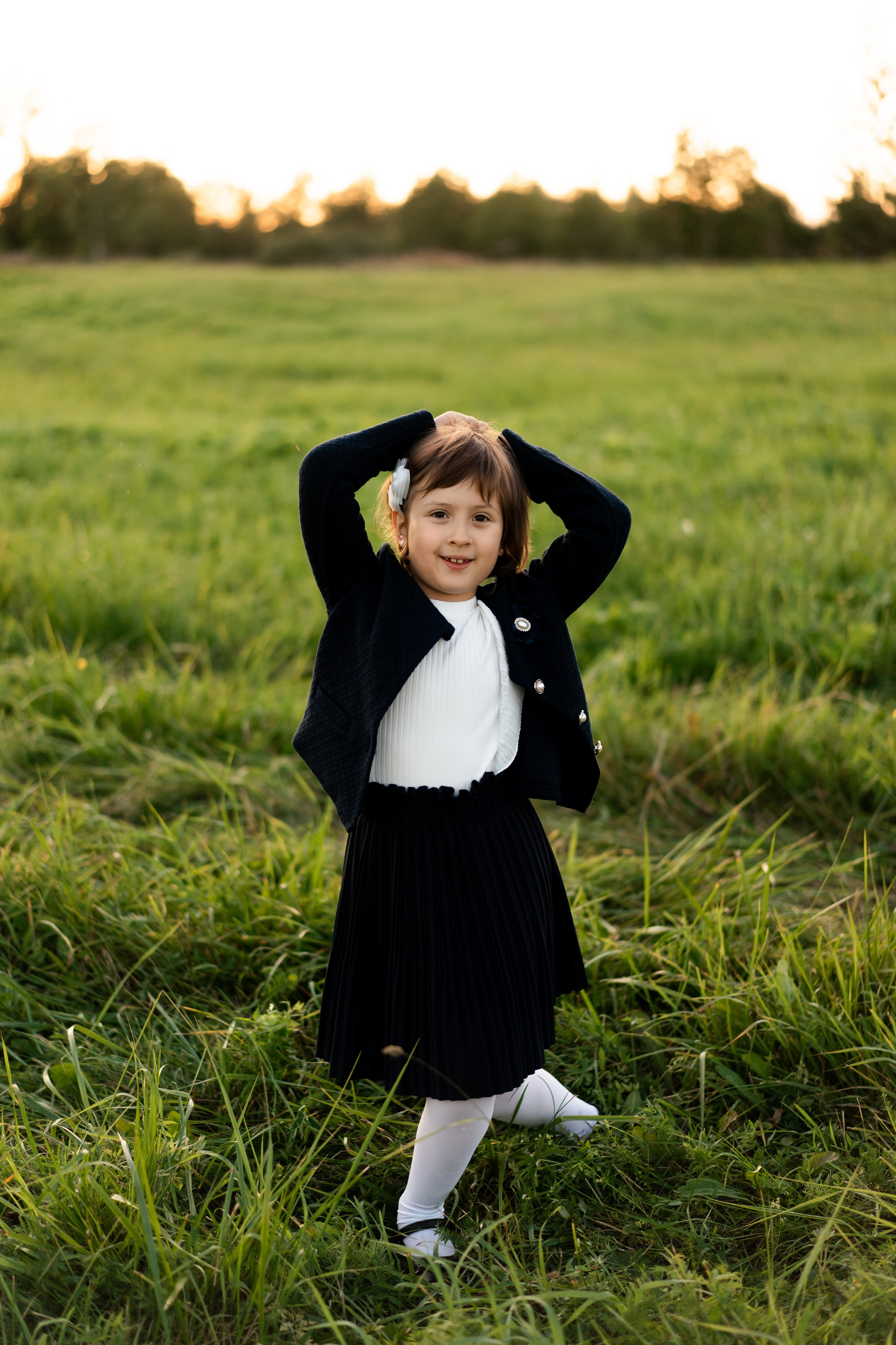 Майя. Первый раз в 1 класс. Семейный и детский фотограф в Санкт-Петербурге Дарина Герчиу