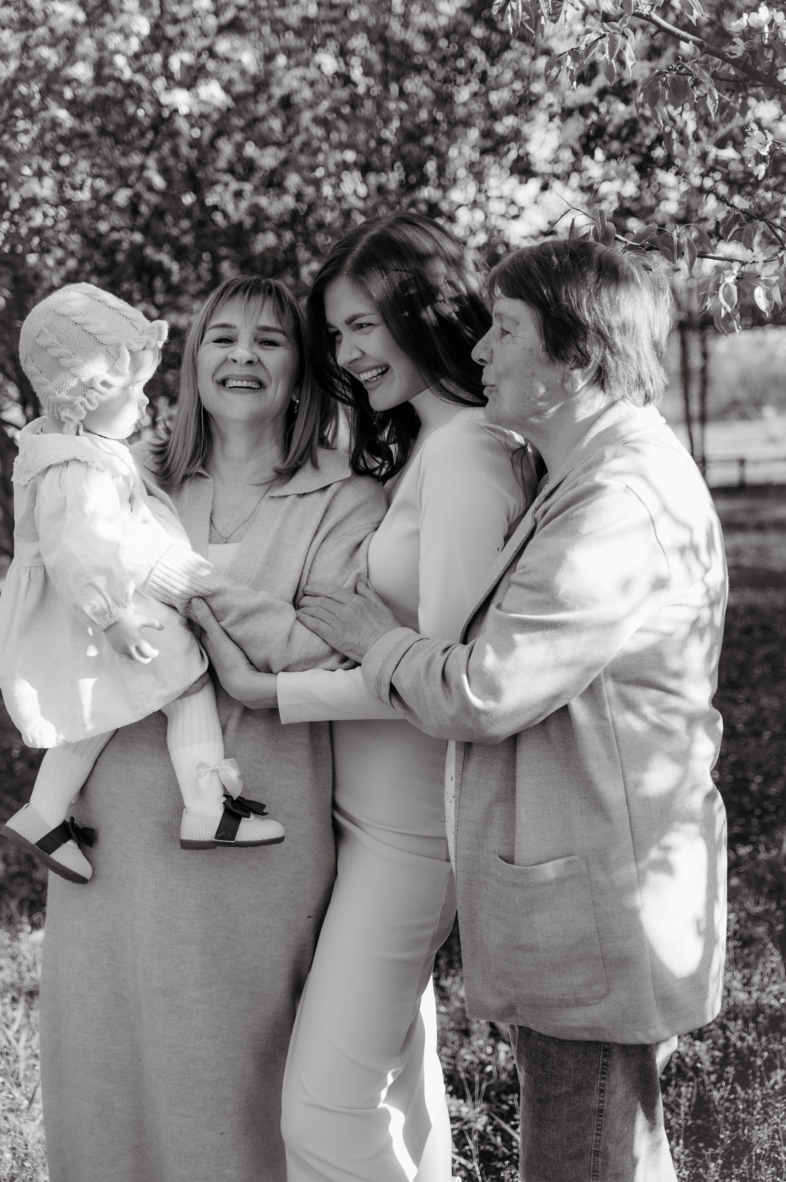 Четыре поколения женщин. Фотограф Регина С