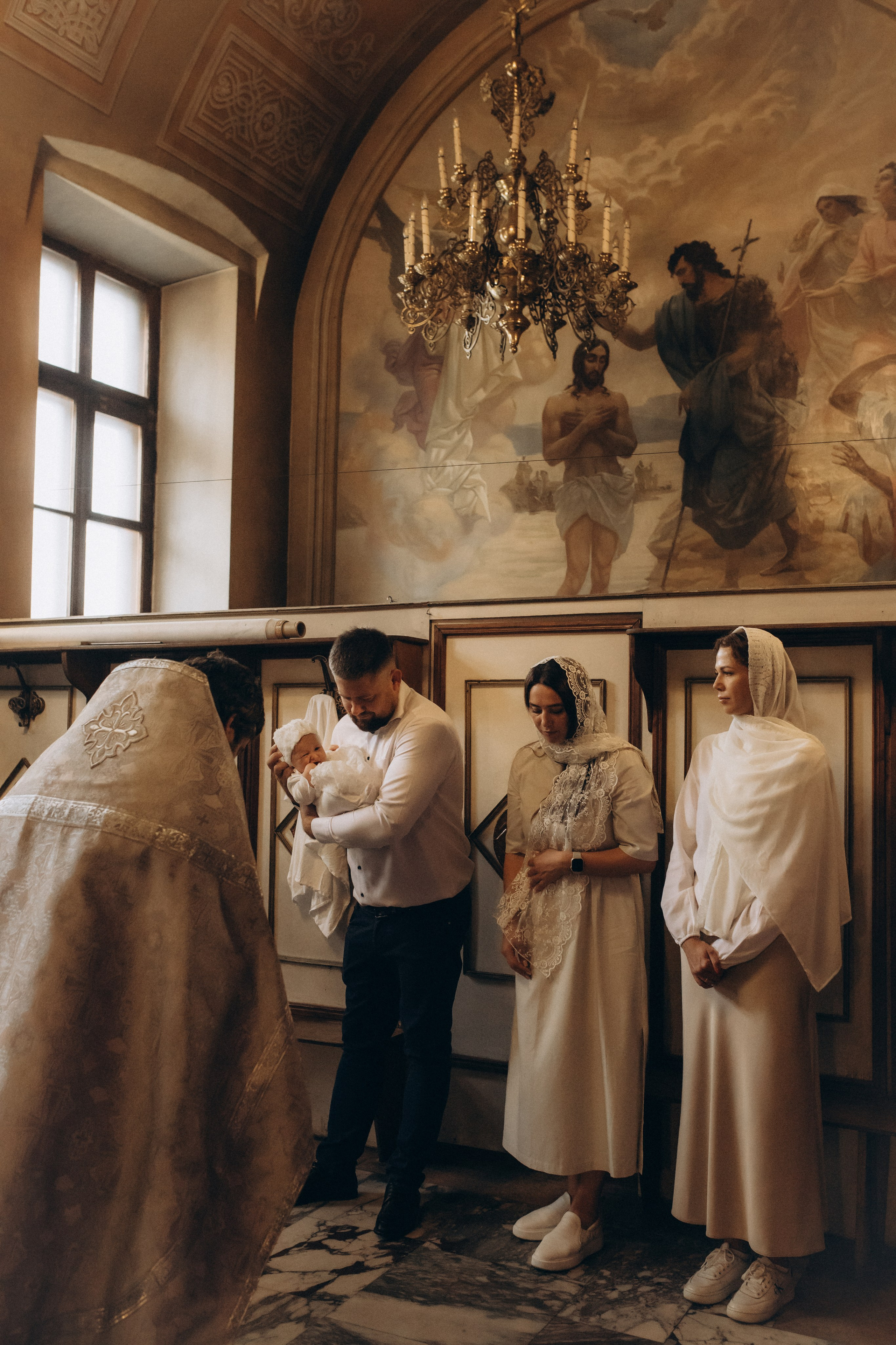 Таинство Крещения Дианы. Семейный фотограф Москва Наталия Осьмакова