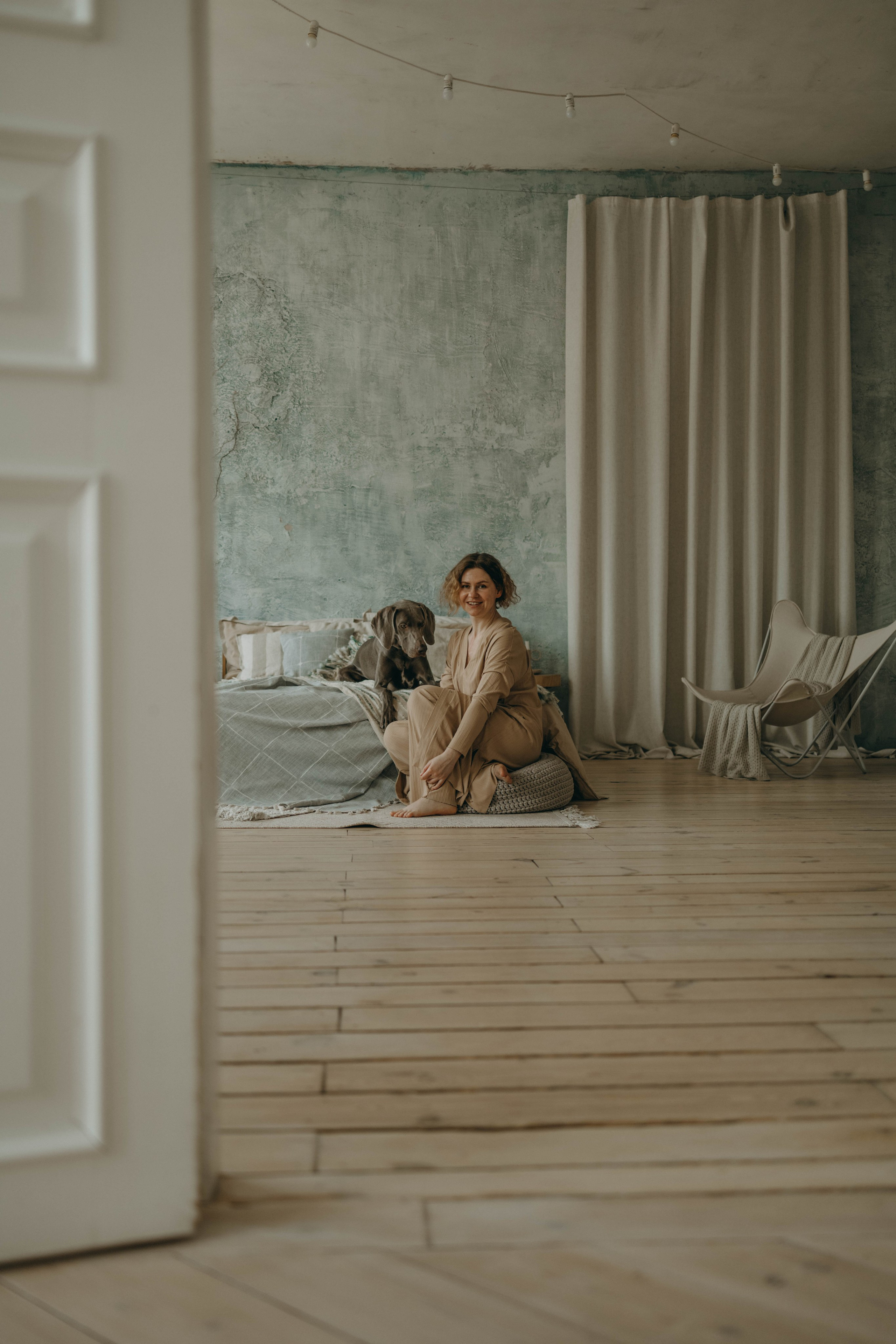 Фотосессия в студии с собакой. Фотограф-анималист в Екатеринбурге | Кристина