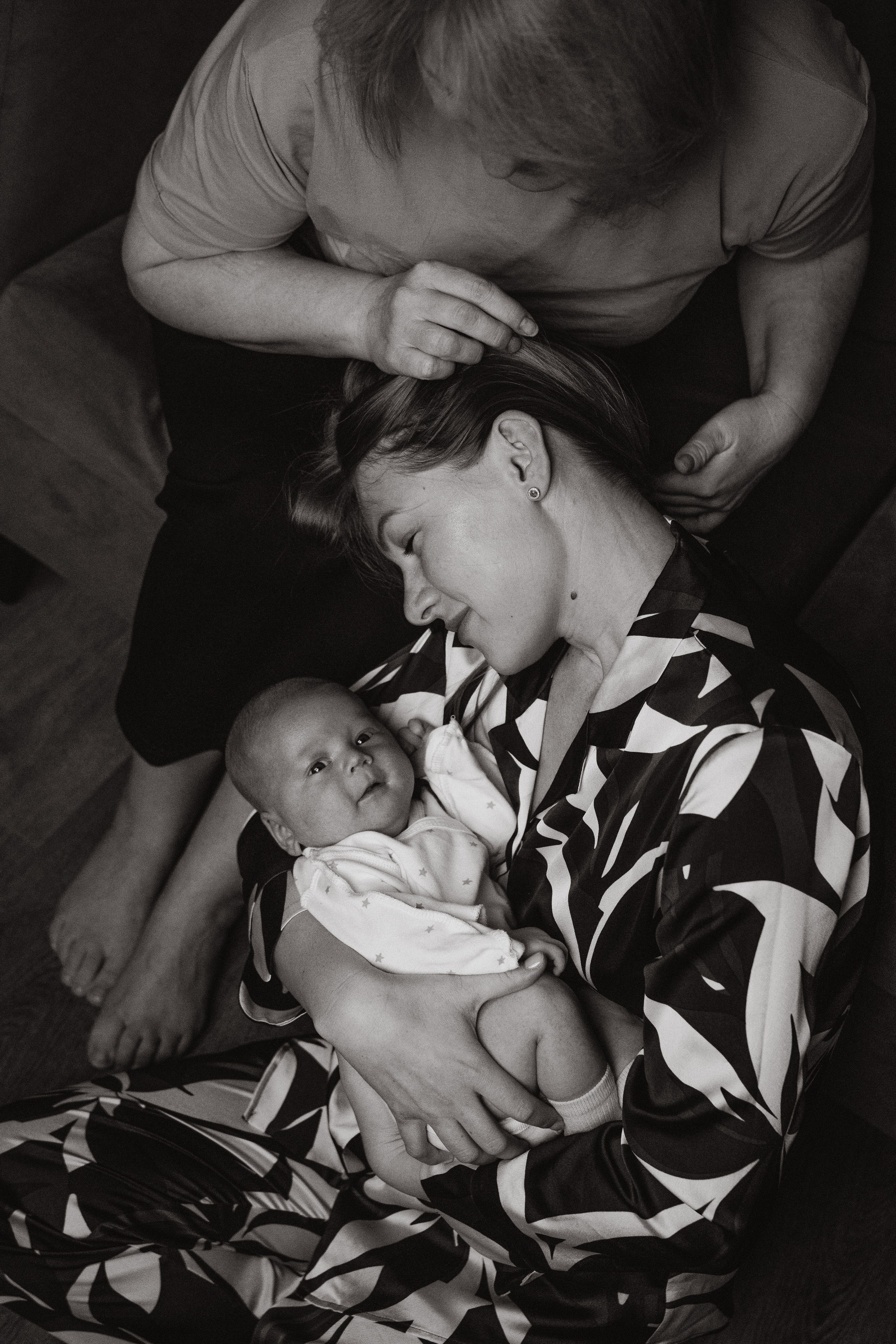 Современная Мона Лиза. Семейный, ньюборн фотограф, фотограф на роды в Москве, Виктория Тюльдюкова