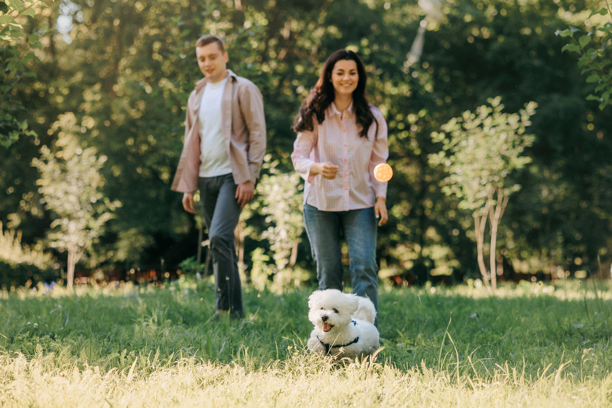 Марина, Данил и Бруно. Фотограф-анималист Елена Радченко, Москва