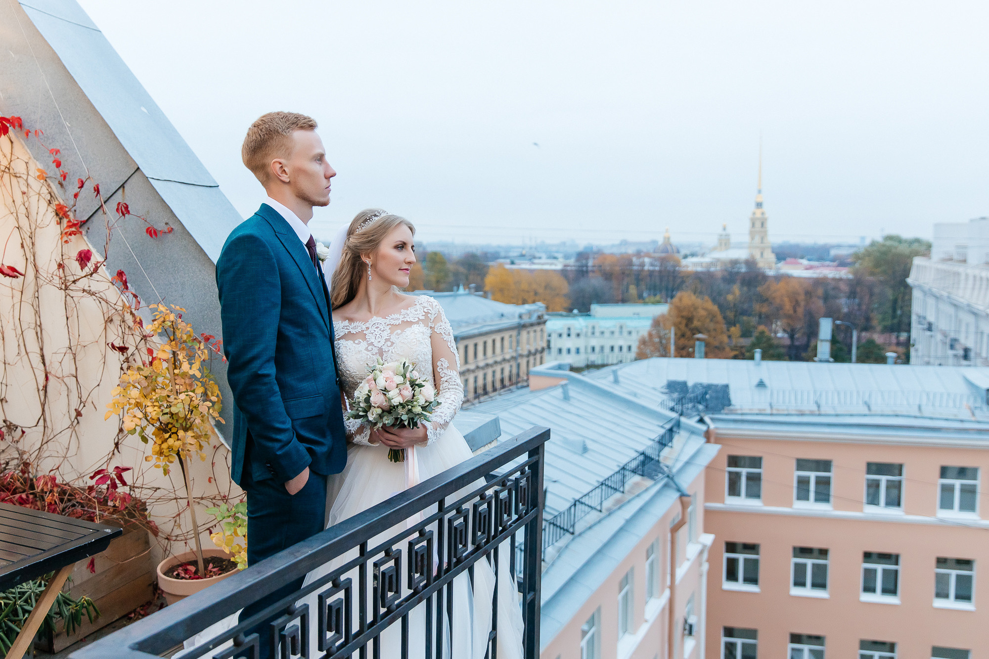 Илья и Екатерина (9 октября 2021). Свадебный и семейный фотограф Крамар Наталья