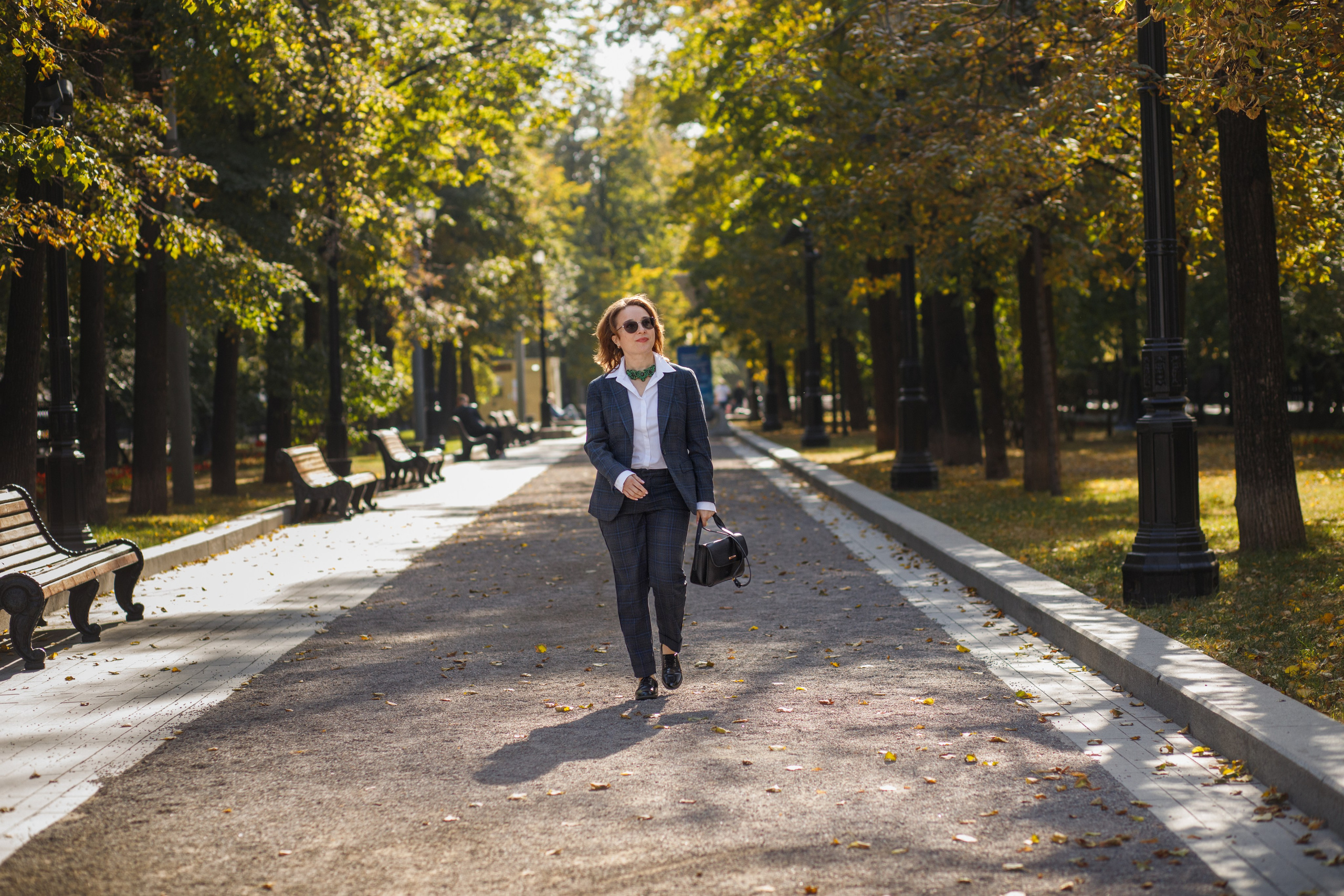 Прогулка по осенней Москве. Семейный и школьный фотограф в Москве Анна Ткач