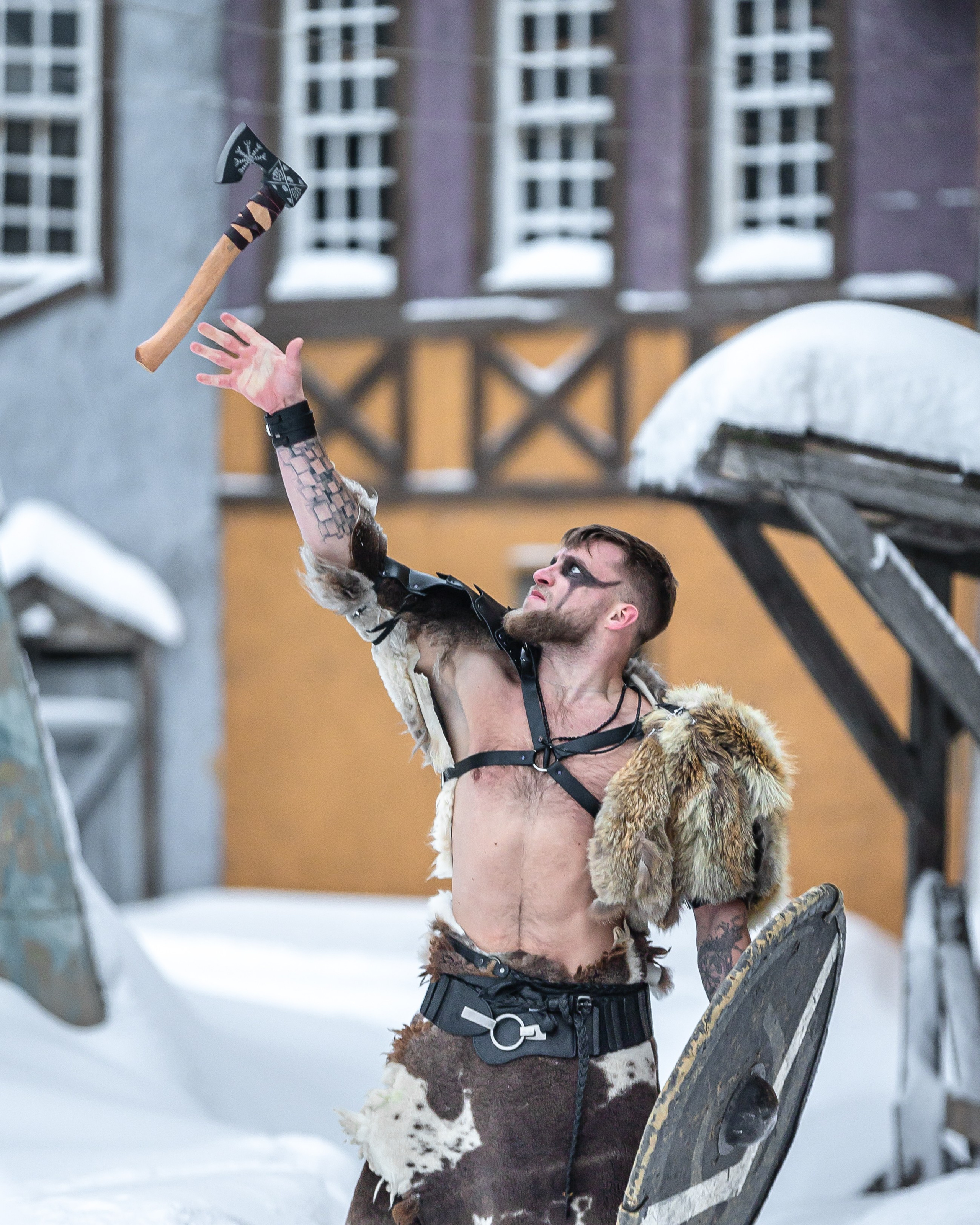 Викинг. Фотосессия в Середниково. Фотограф Владимир Охрименко