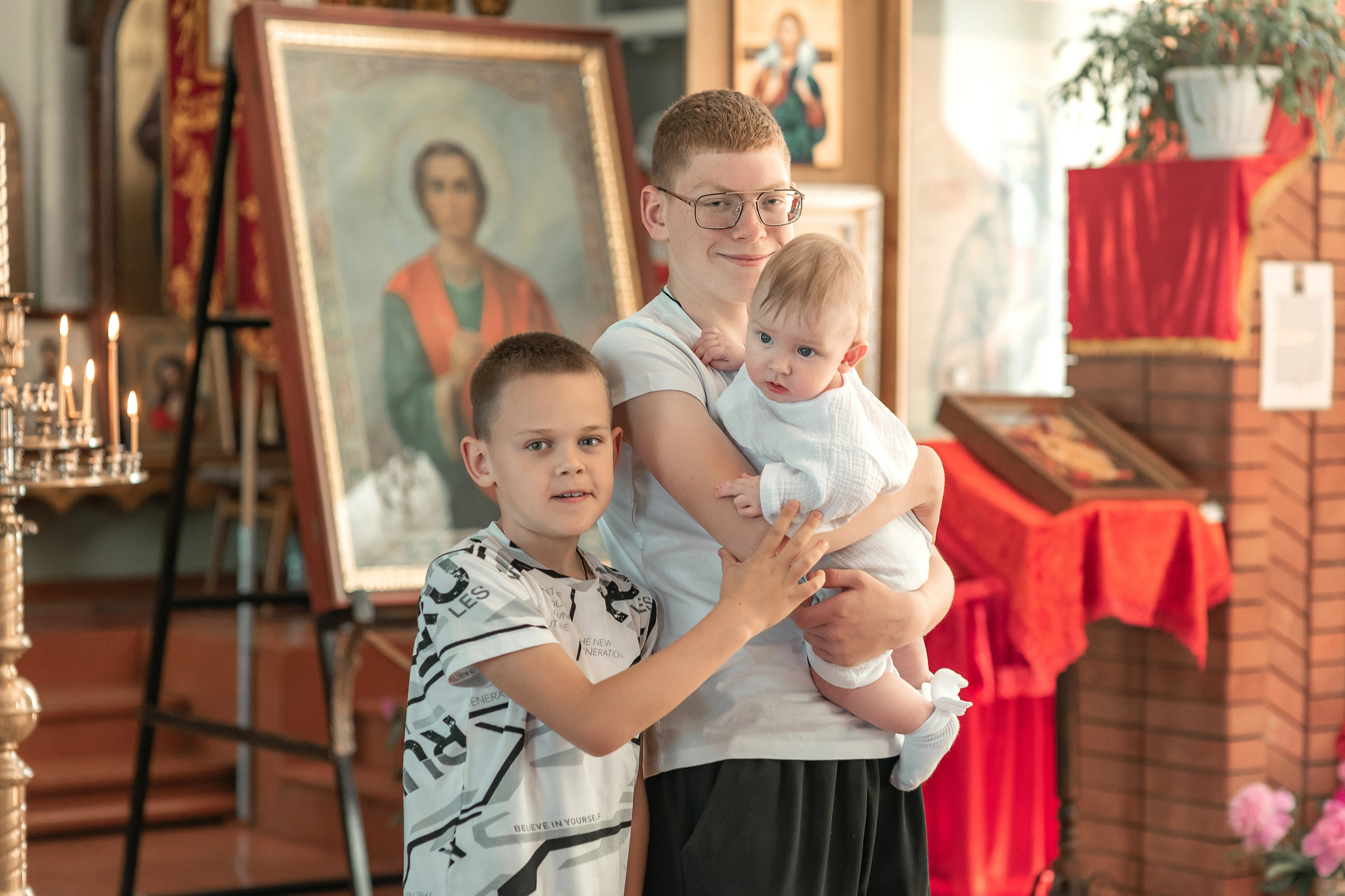 Крещение Кирилла 2024. Семейный и детский фотограф Наталья Горда