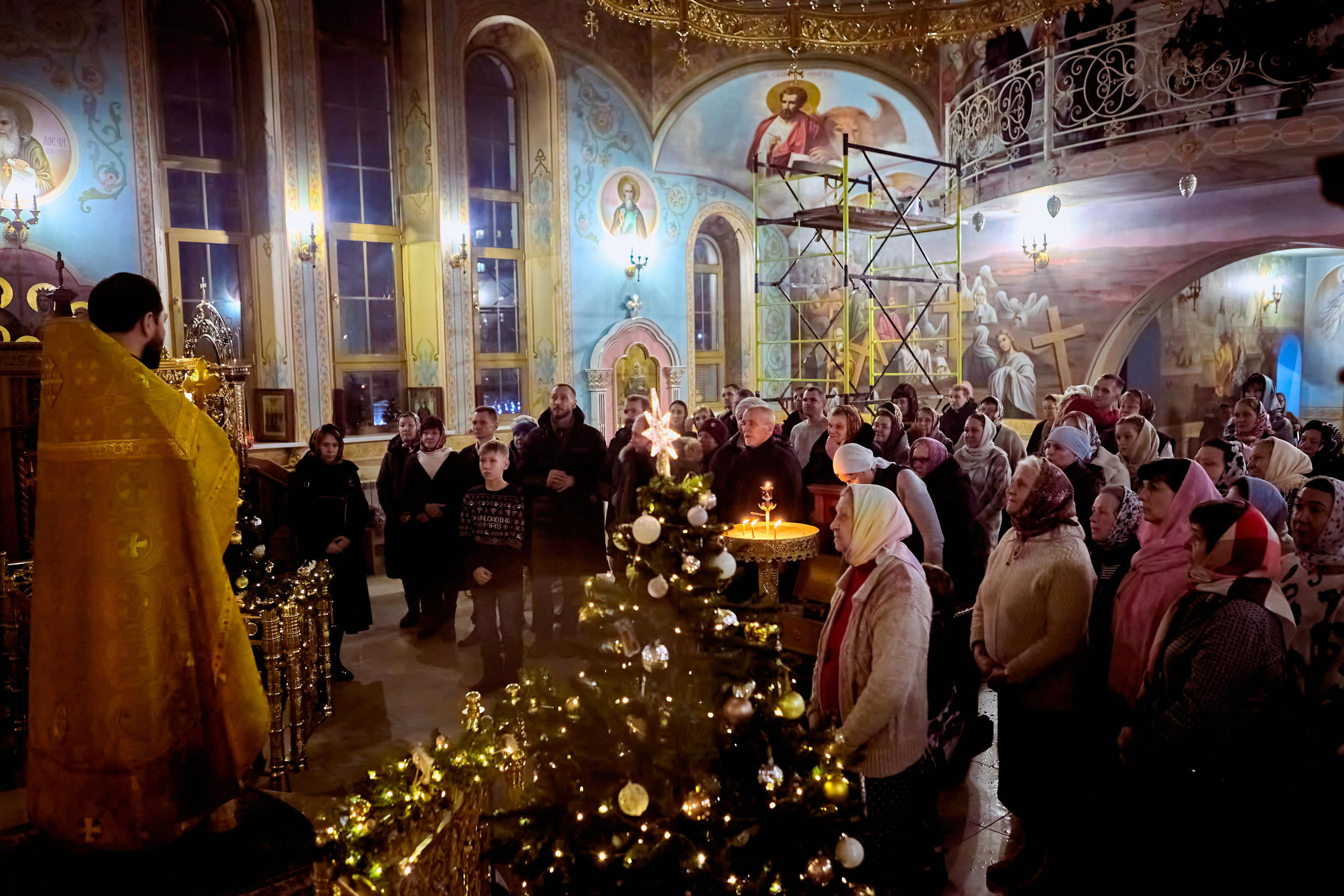 Литургия в Новогоднюю Ночь 2025