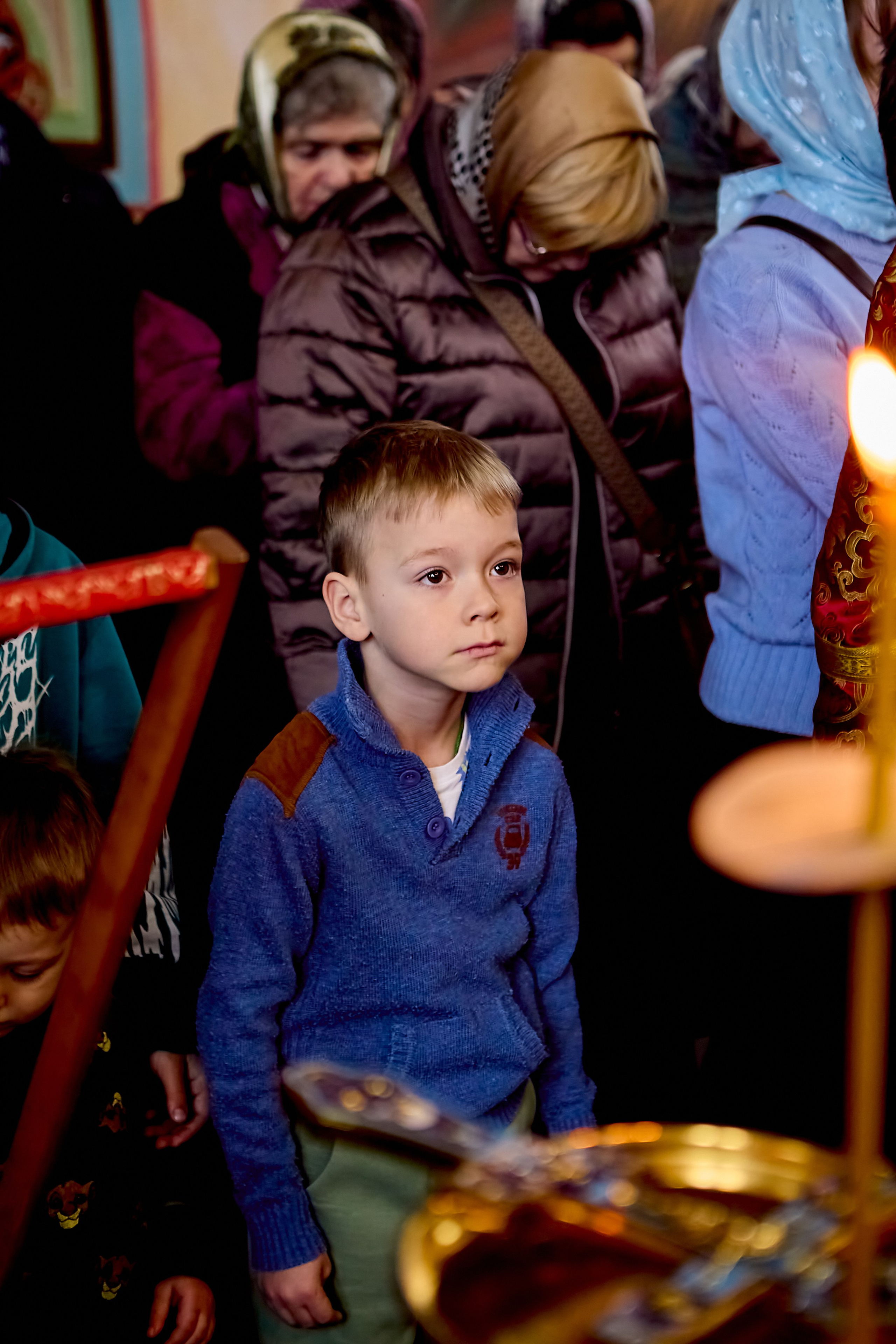 г. Дзержинск храм преп. Серафима Саровского. Детский портрет.