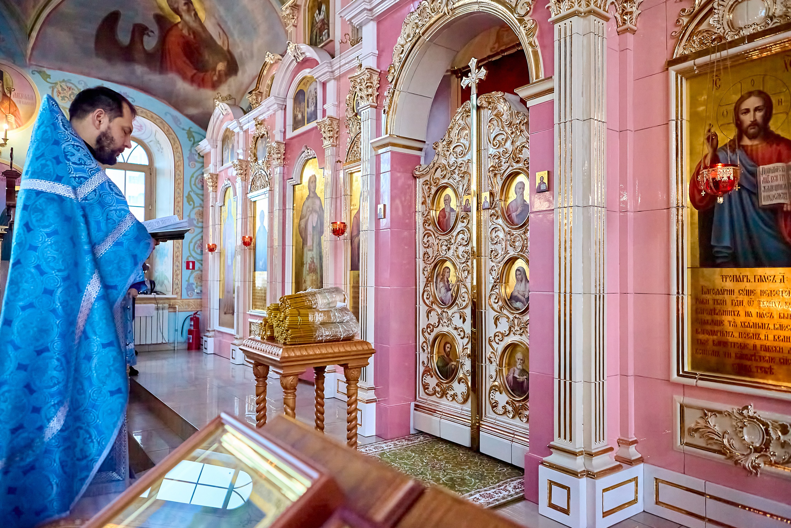 15.февраля 2025 год Храм Преподобного Серафима Саровского г. Дзержинск. 