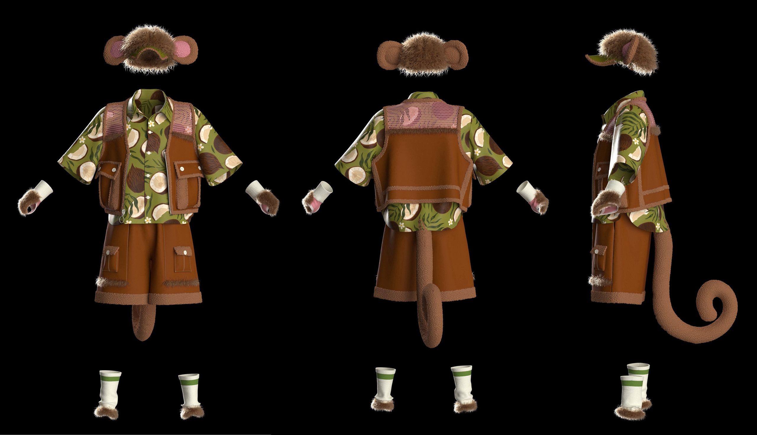 3D CLOTHING. Costume Design for Theme Parks & Live Performances | Character & Parade & Stage Costumes | 2D & 3D Costume Illustrations