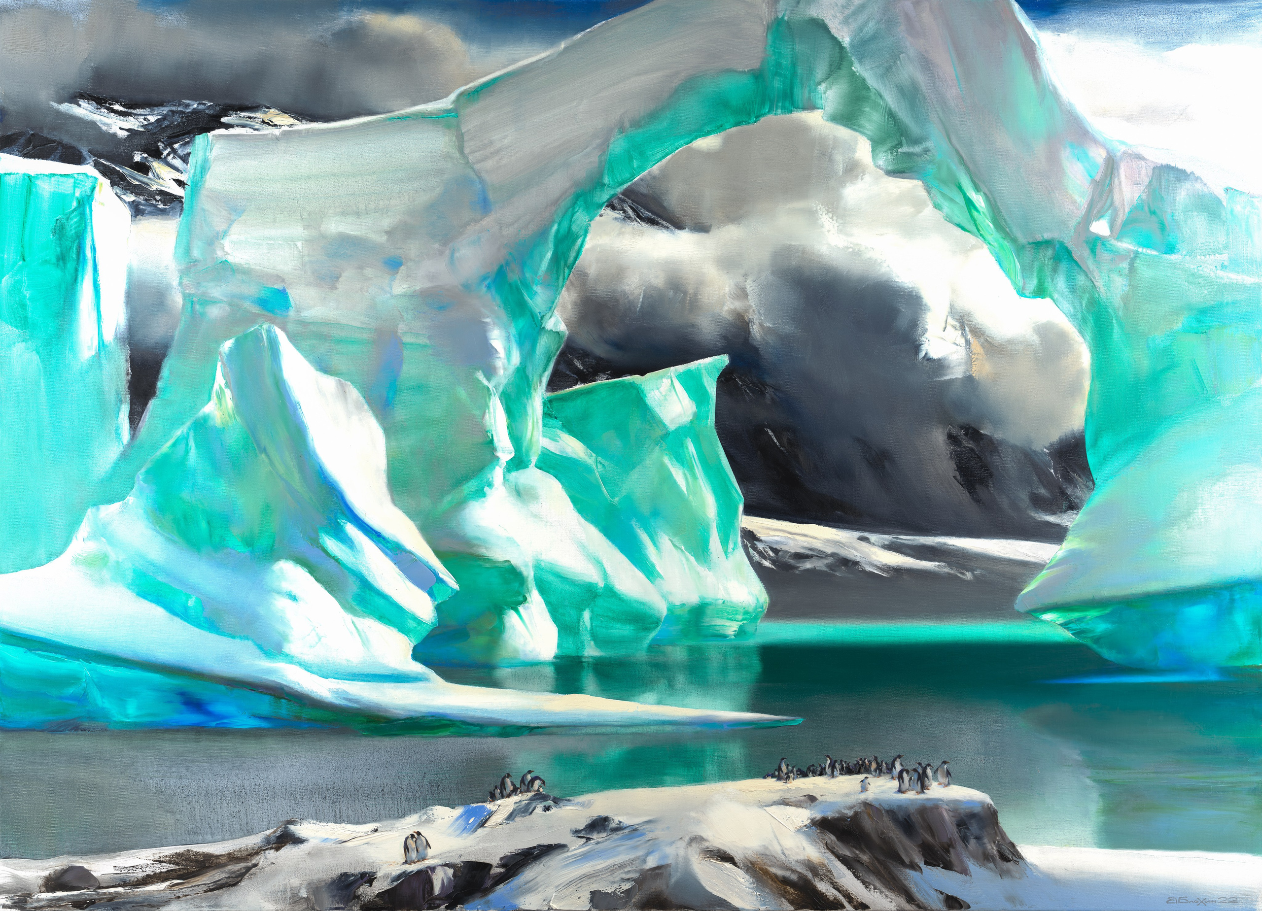 Числа Фибоначчи 144,55,8,2 (Лариса Блохина, художник) - фотограф Сергей Денисенко