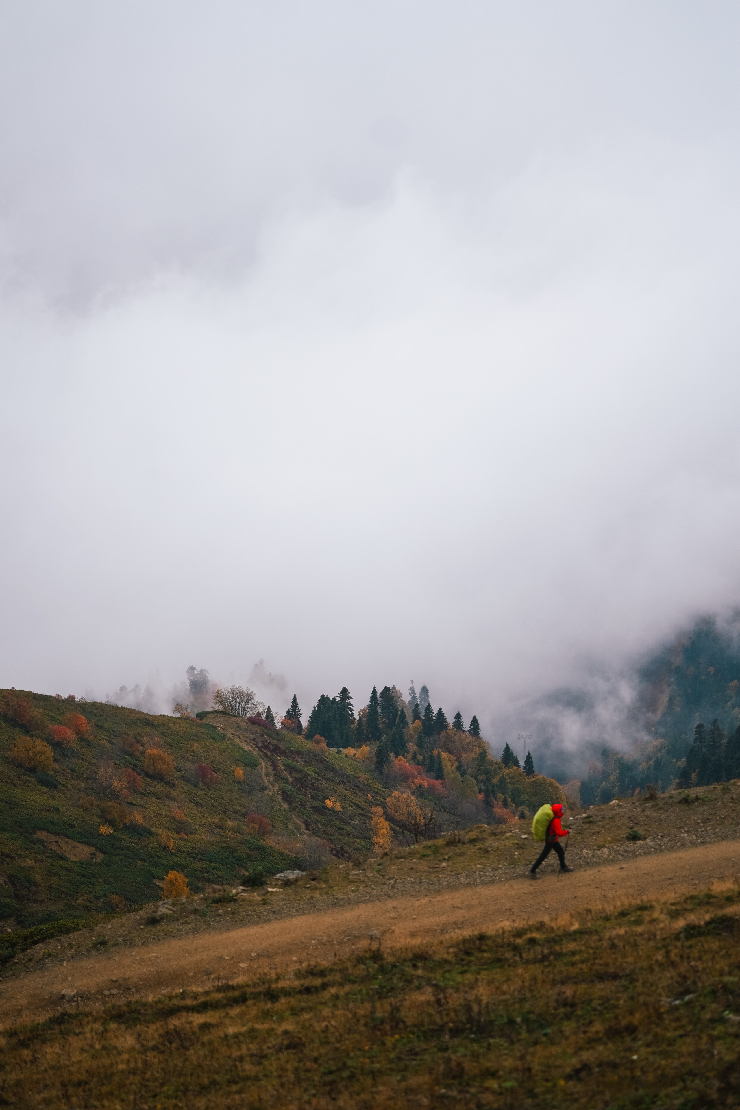 Роза Пик, тропа Турья ✽ Октябрь. Репортажный фотограф | Роза Хутор Красная Поляна Сочи Сириус