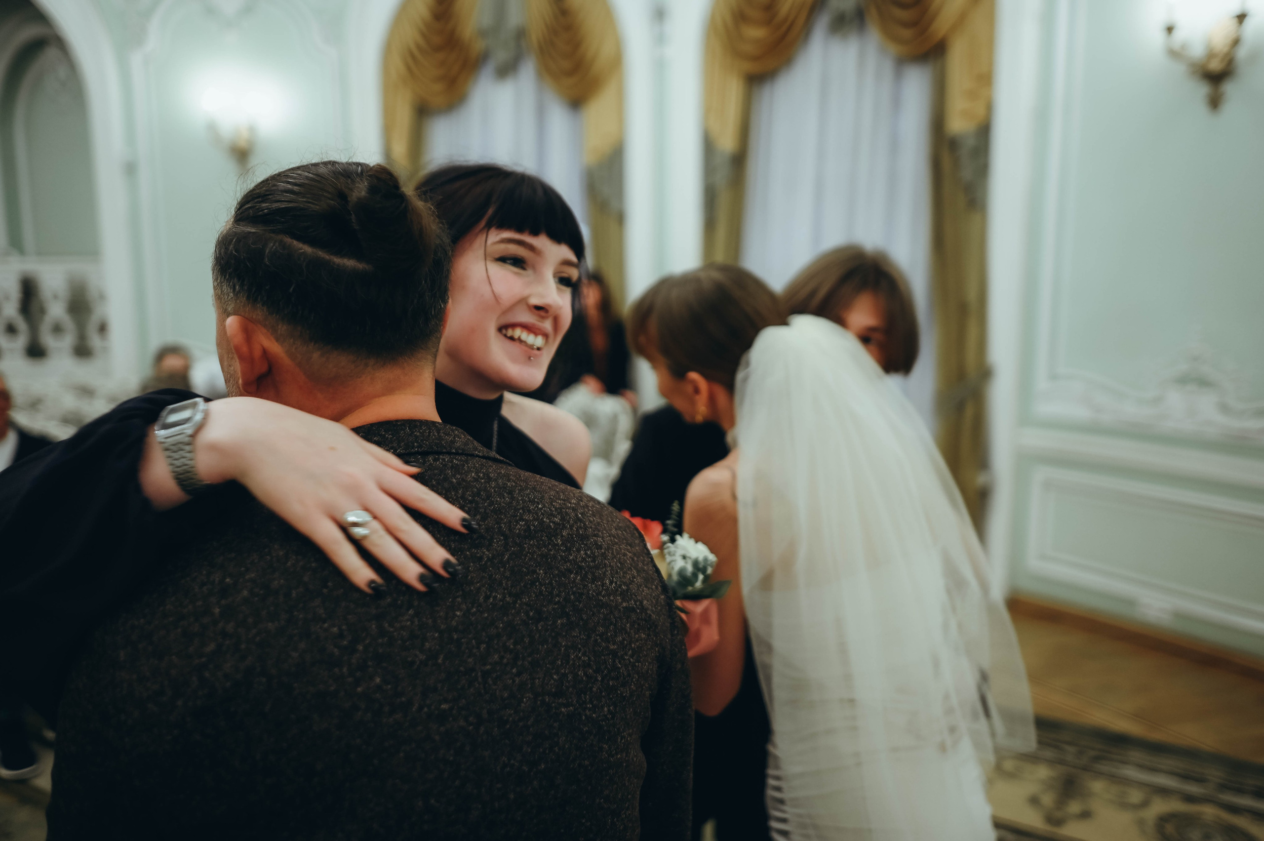 Свадебная прогулка. Ксения и Василий. Семейный и свадебный фотограф в Санкт-Петербурге Яна