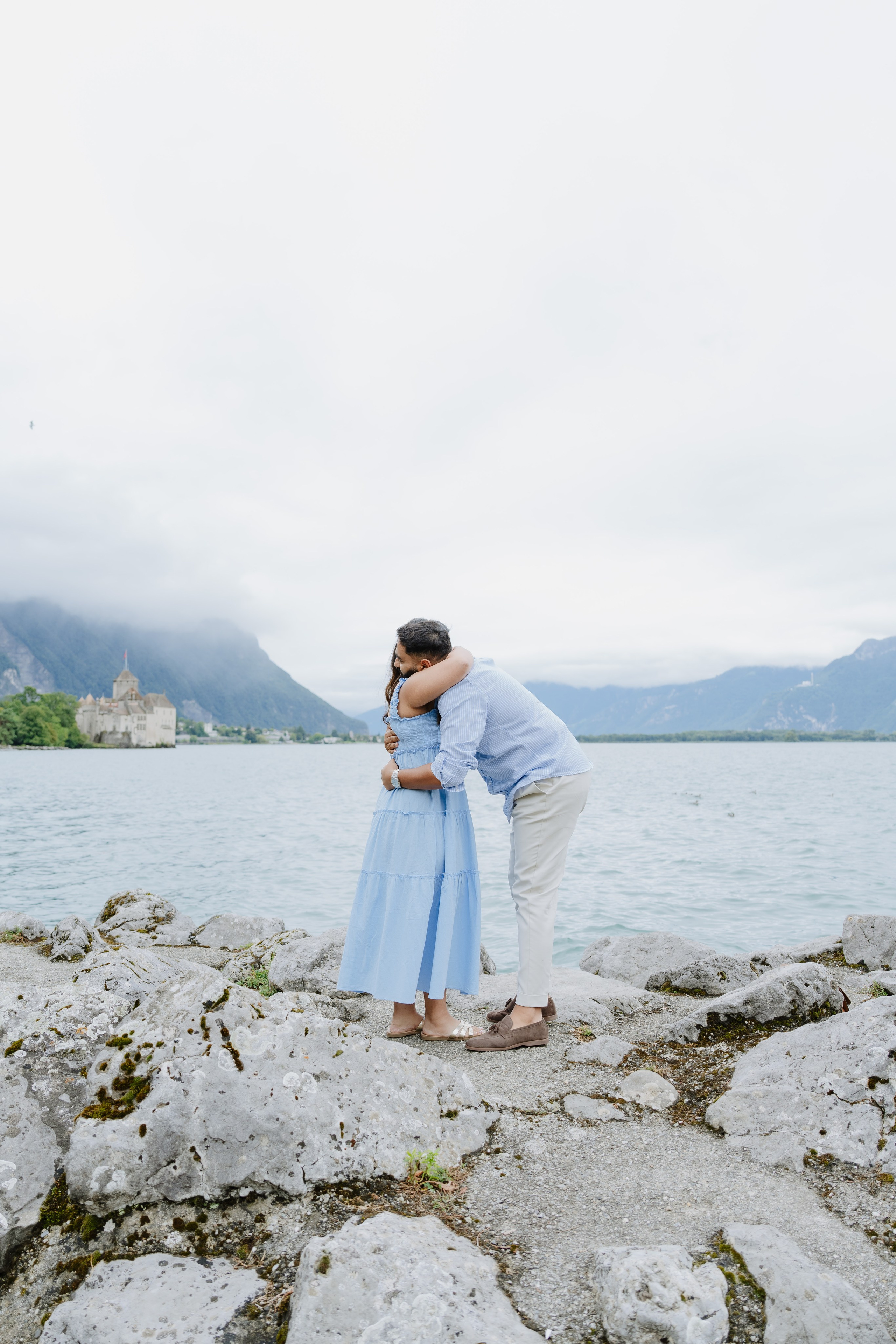 Krishna & Ravi | Proposal Montreux. Professional Wedding Photographer Geneva & Romande Switzerland | Tanya Creator