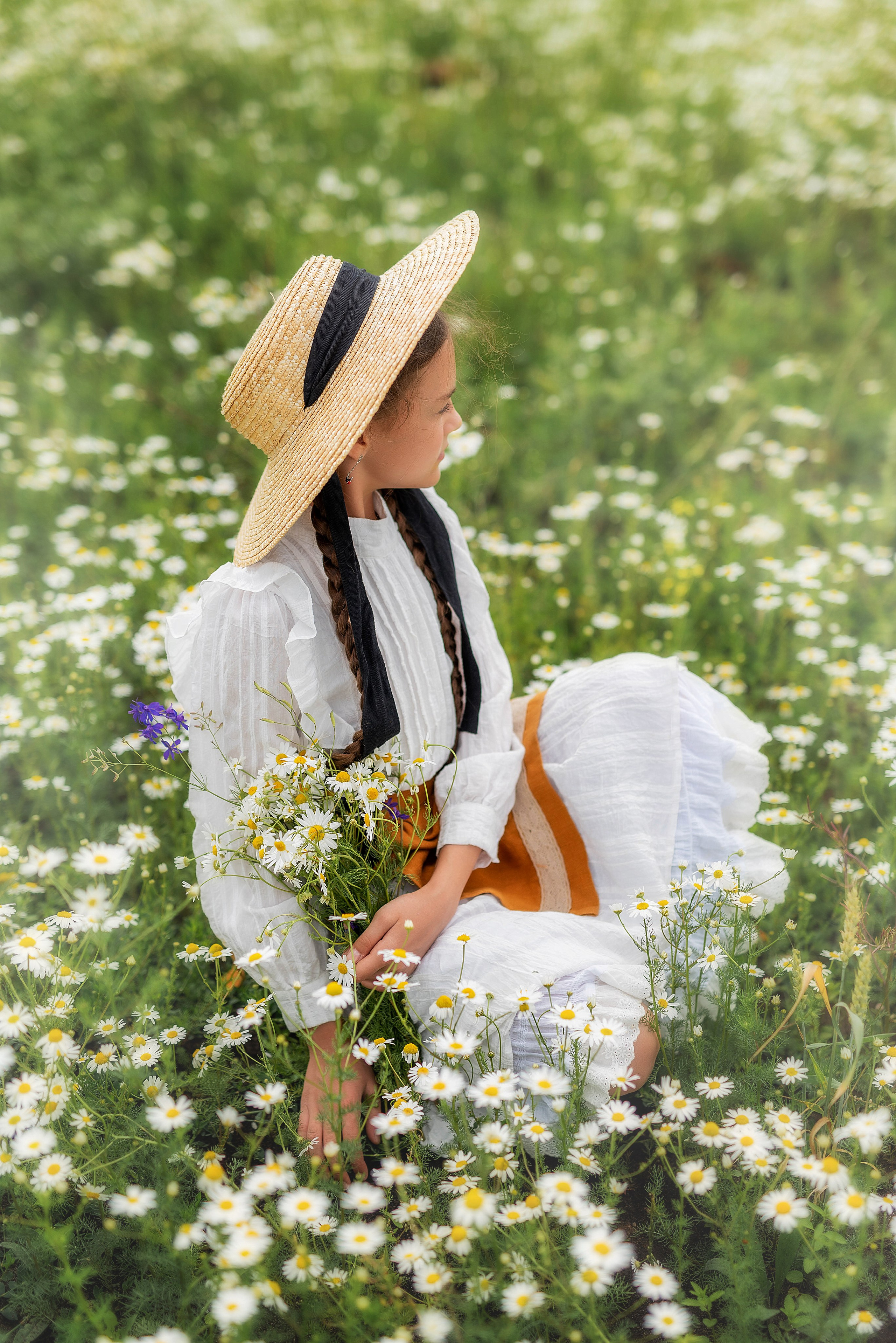 Фотосессия в ромашках. Семейный, детский фотограф в Воронеже Анна Никитина
