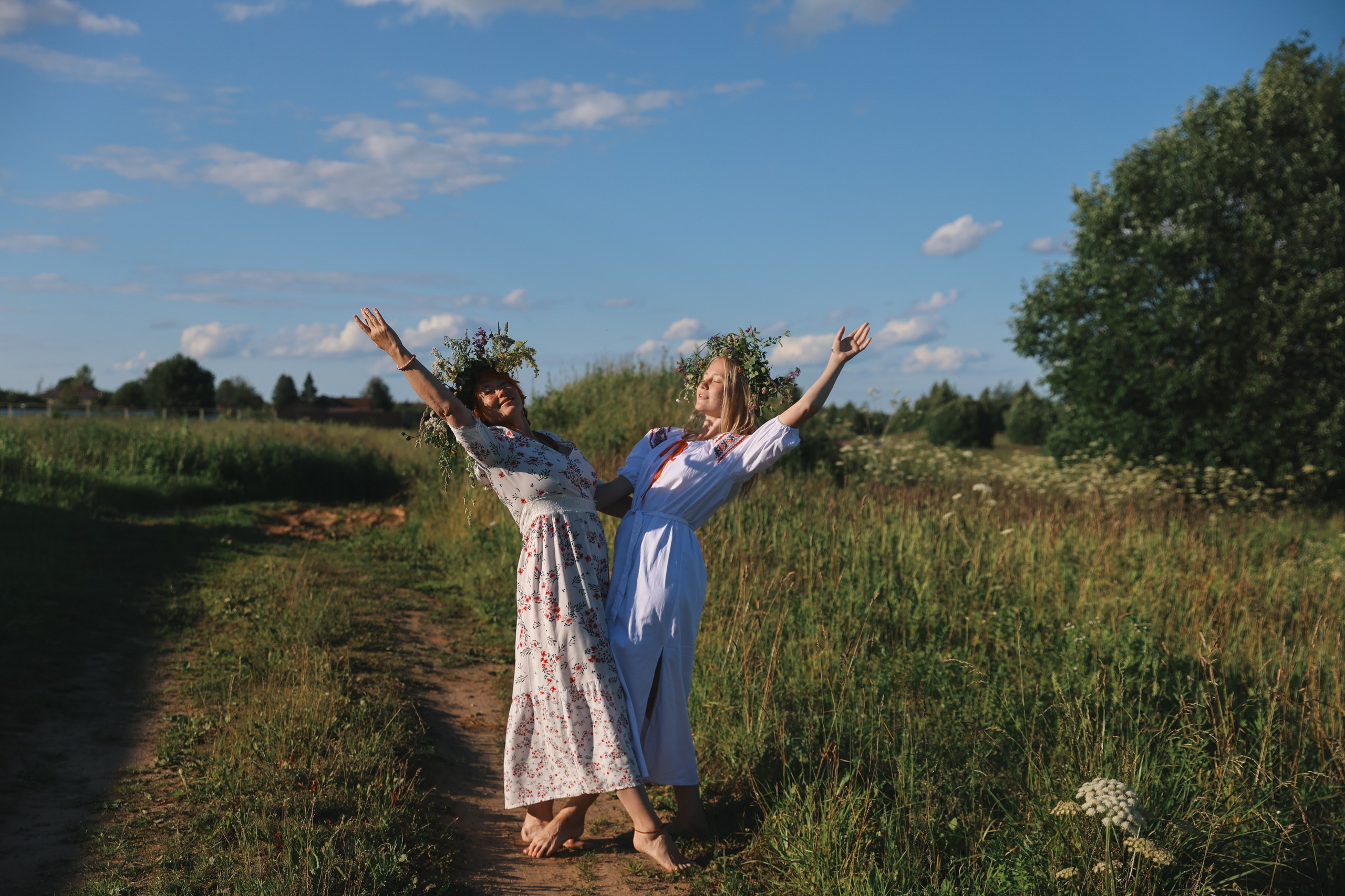 Йога-ретрит в Завидово на Иван Купалу. Фотограф и видеограф Анна Домашенко