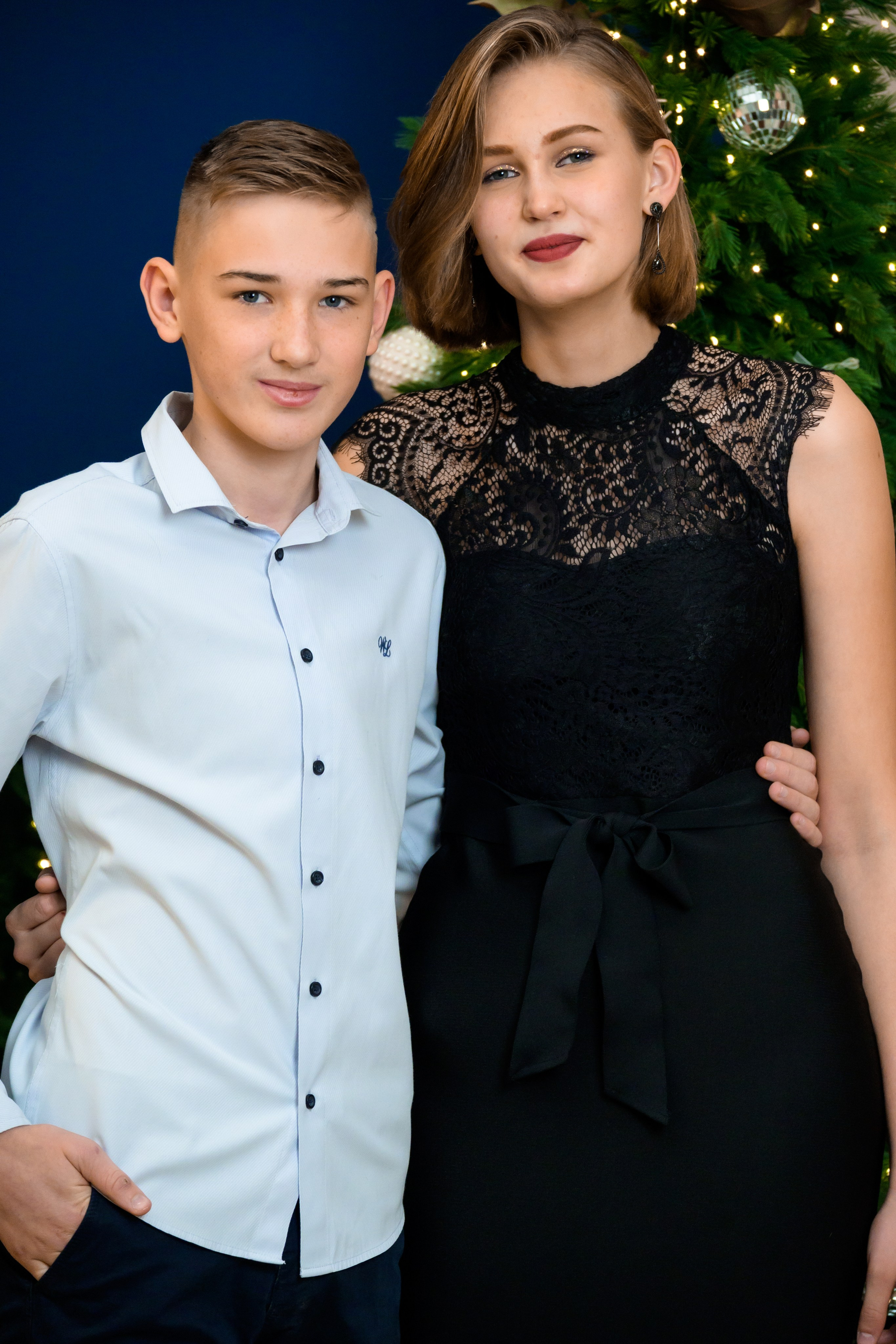 Katya and the family. Fotograf Dmitrii Donets