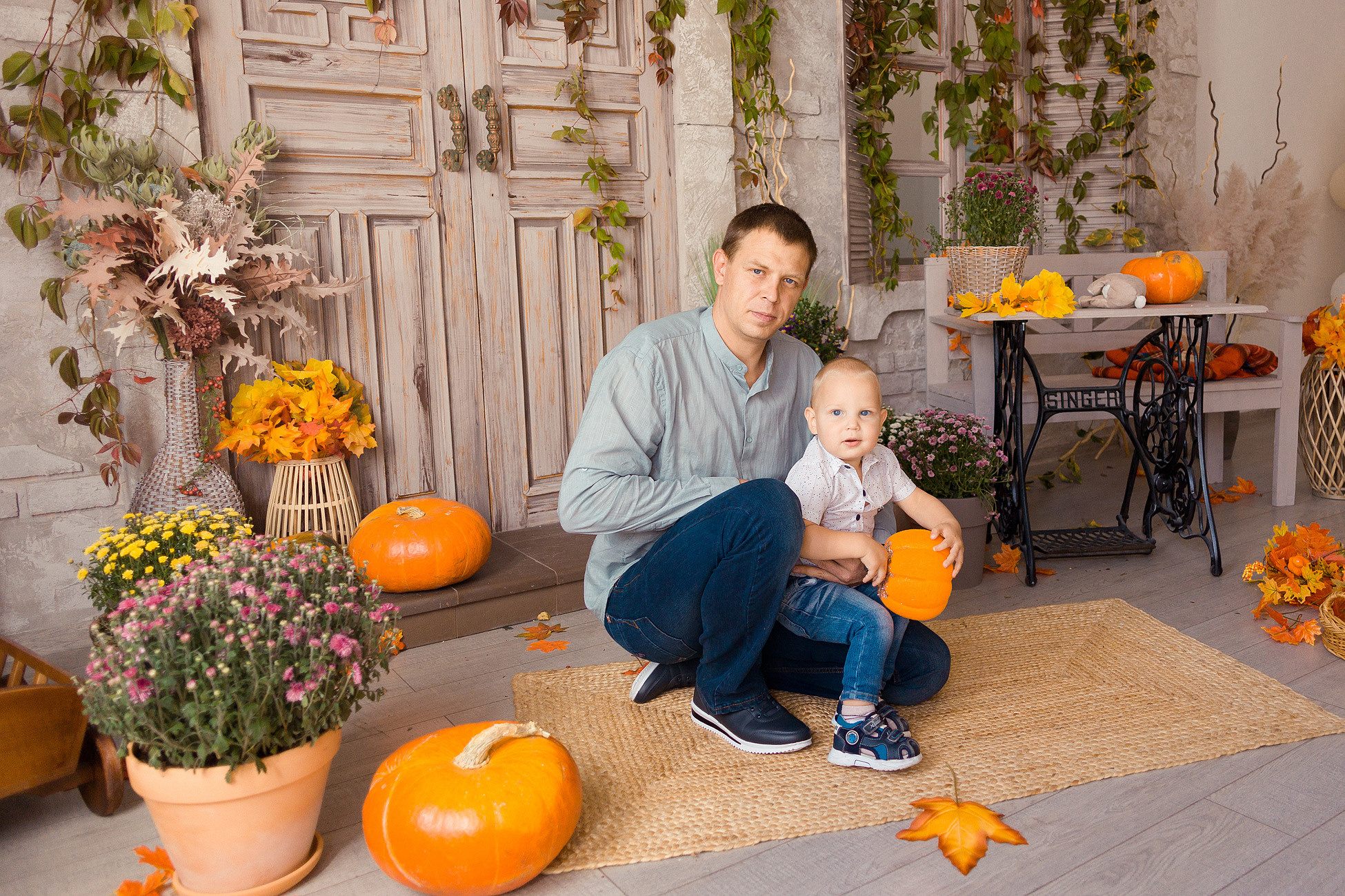 Съемка с корги. Семейный фотограф в Пензе Мария Левина