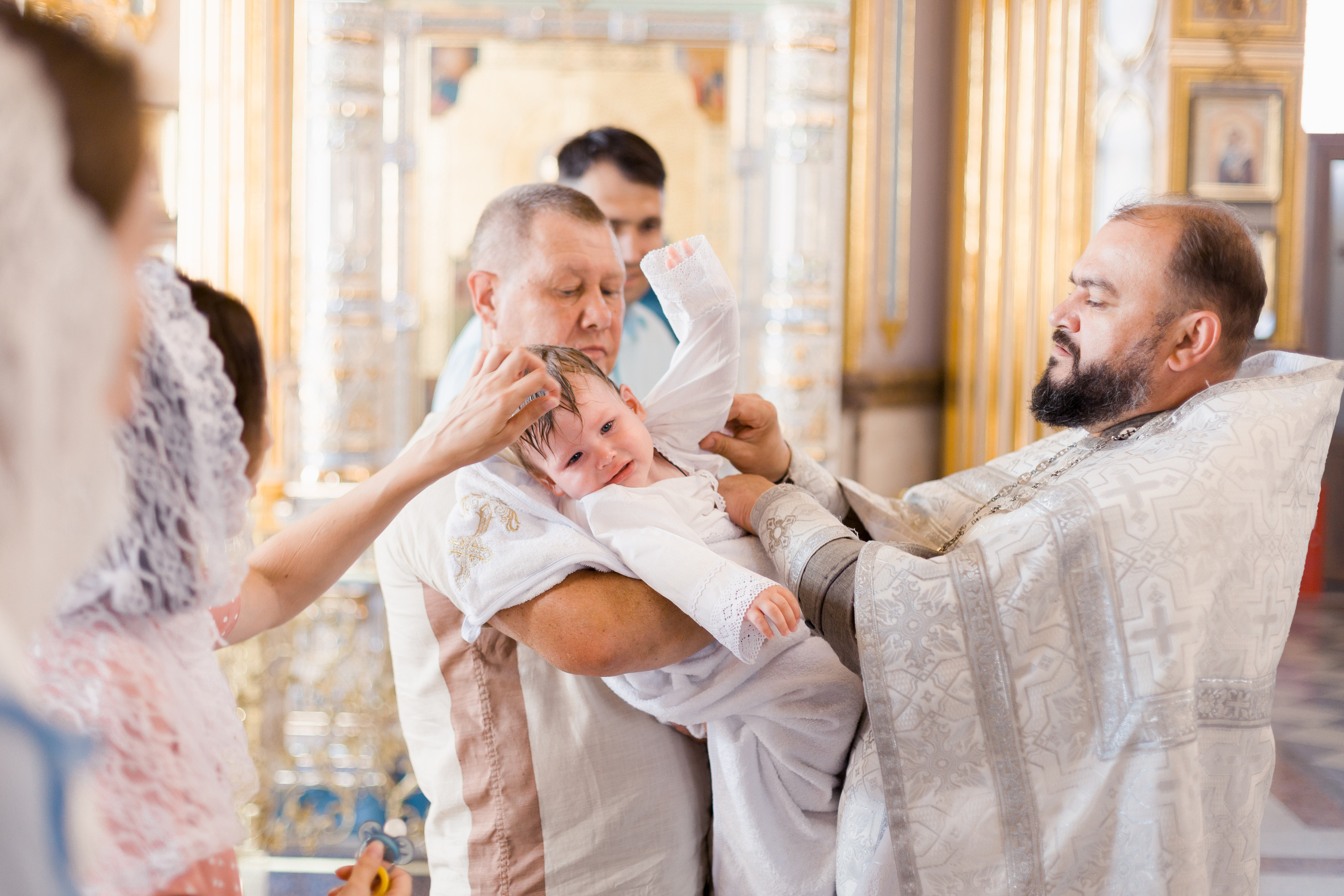 Крещение Льва. Семейный фотограф в Пензе Мария Левина