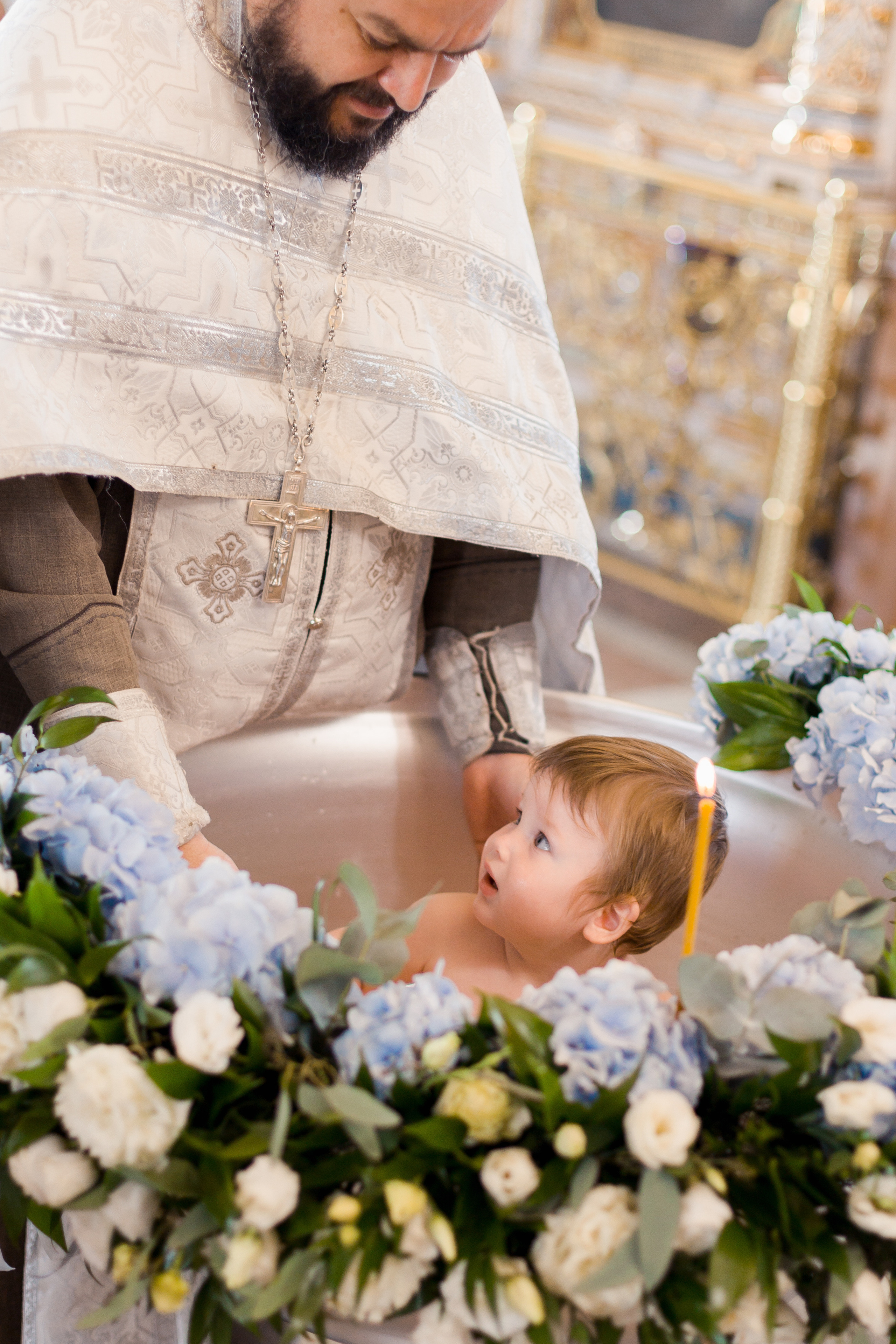 Крещение Льва. Семейный фотограф в Пензе Мария Левина