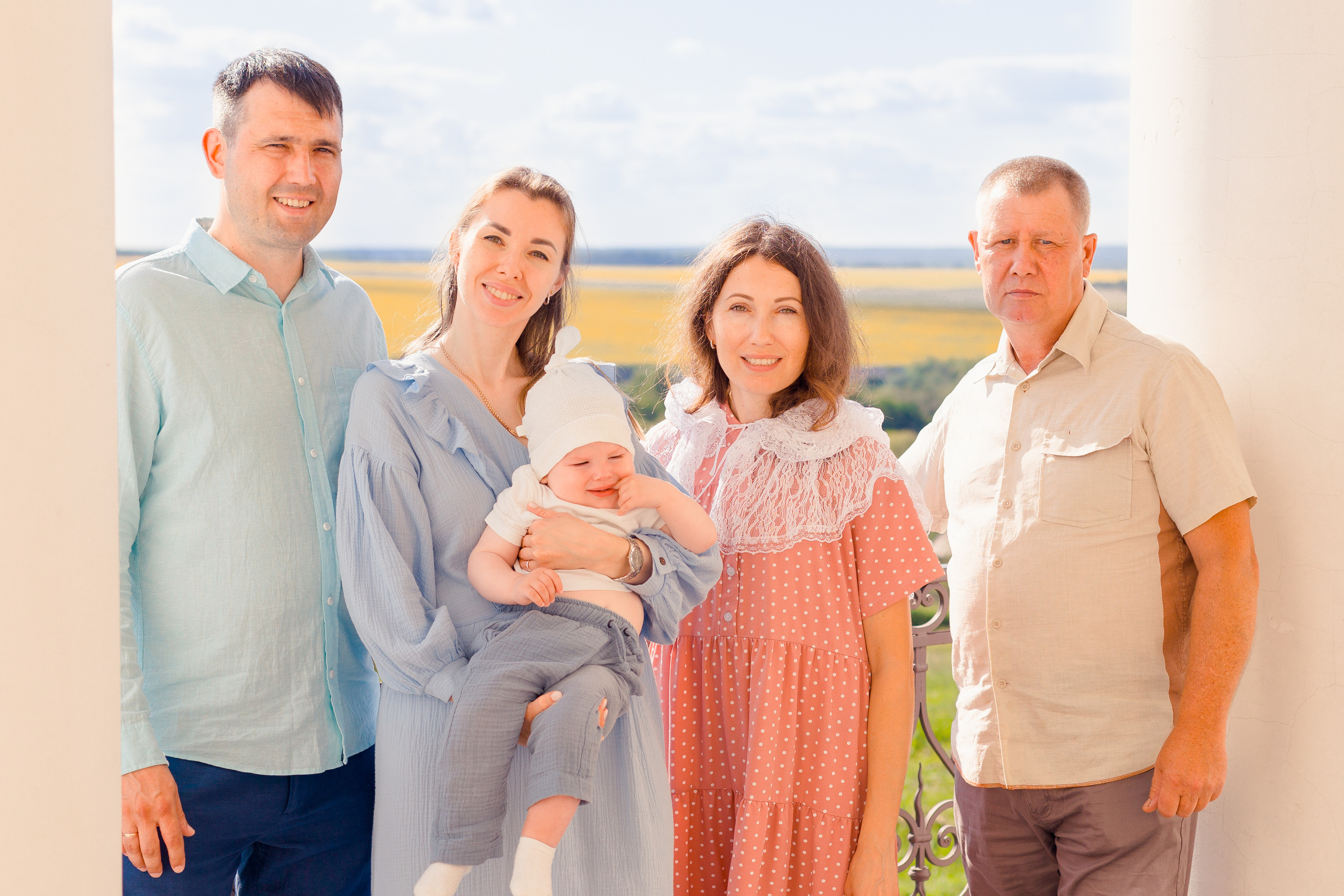 Крещение Льва. Семейный фотограф в Пензе Мария Левина