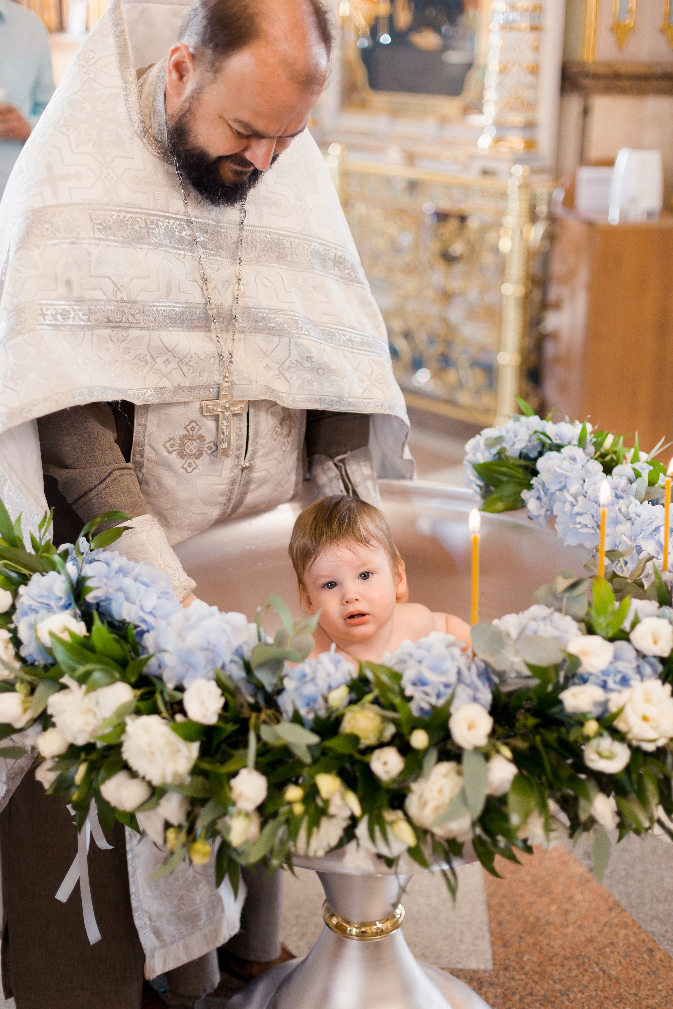 Крещение Льва. Семейный фотограф в Пензе Мария Левина