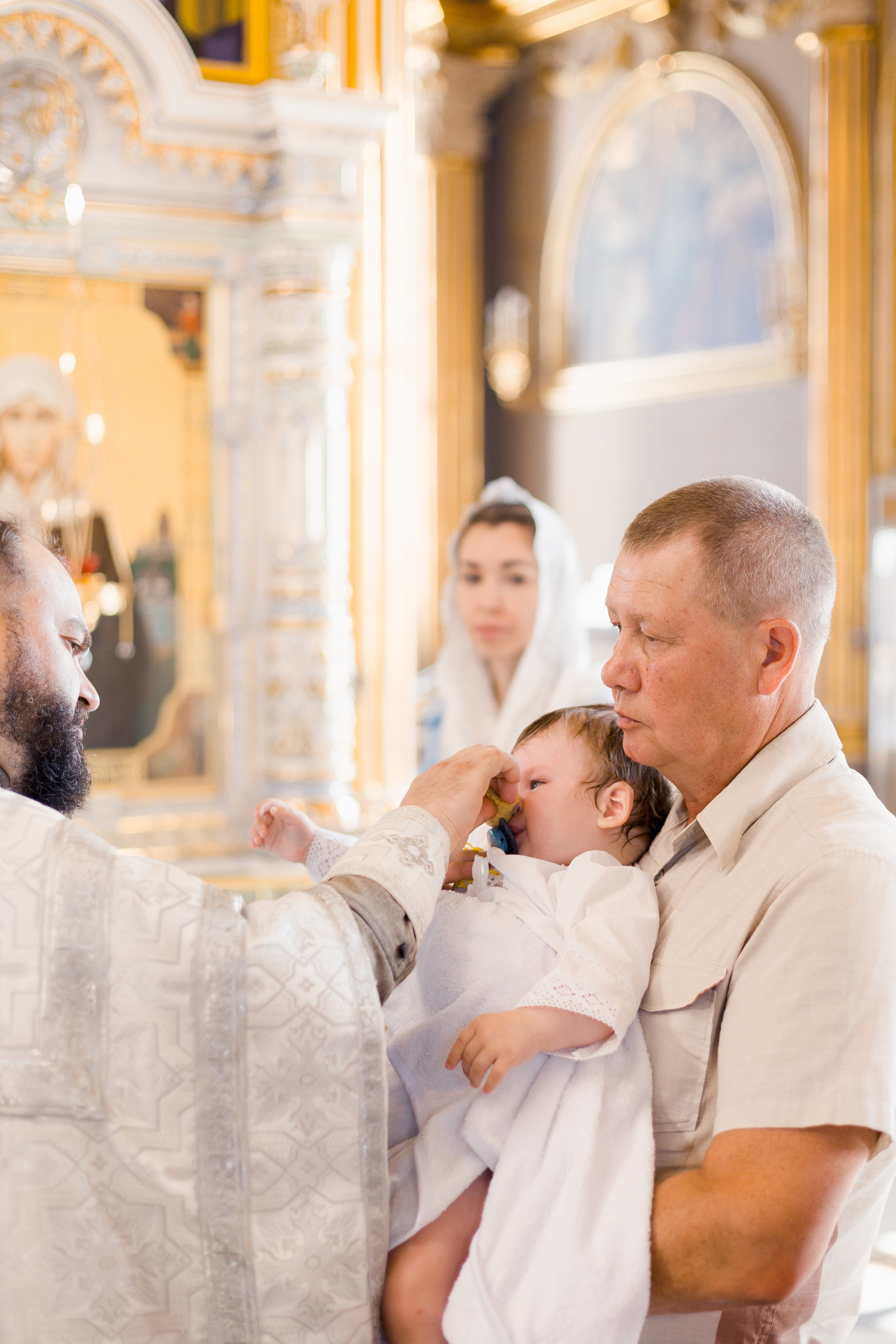 Крещение Льва. Семейный фотограф в Пензе Мария Левина