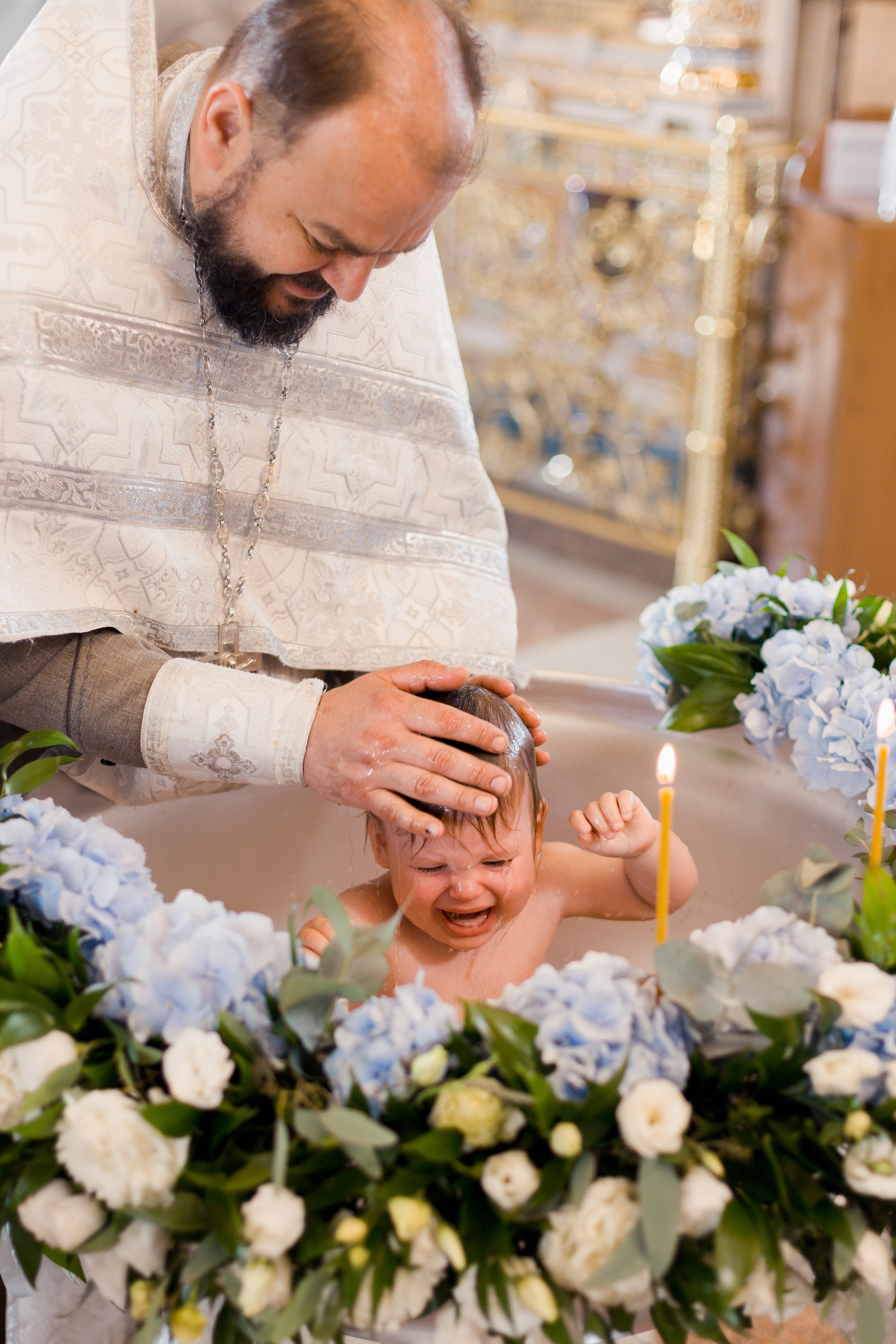 Крещение Льва. Семейный фотограф в Пензе Мария Левина