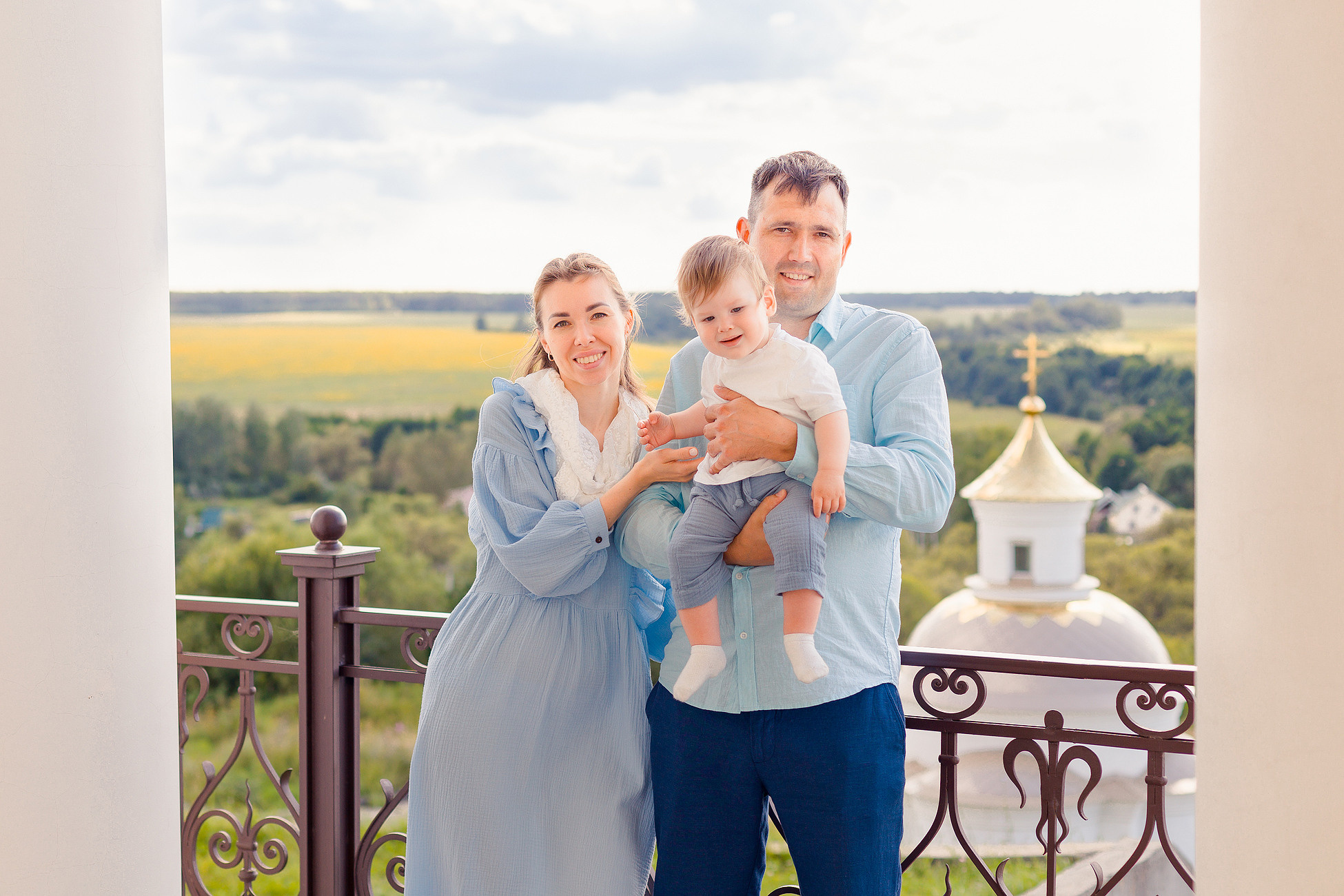Крещение Льва. Семейный фотограф в Пензе Мария Левина