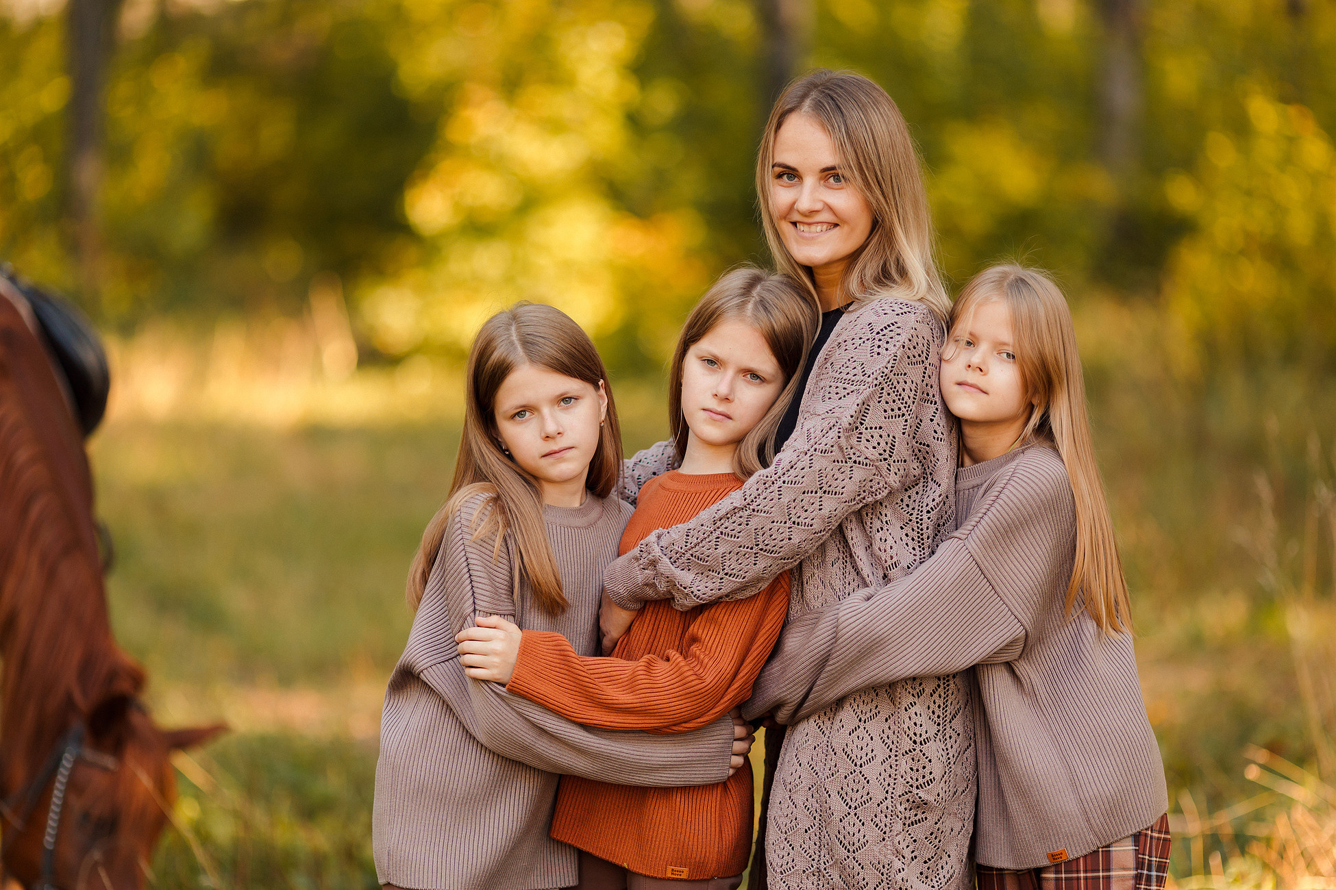 Осенний воркшоп часть 1. Семейный фотограф в Пензе Мария Левина