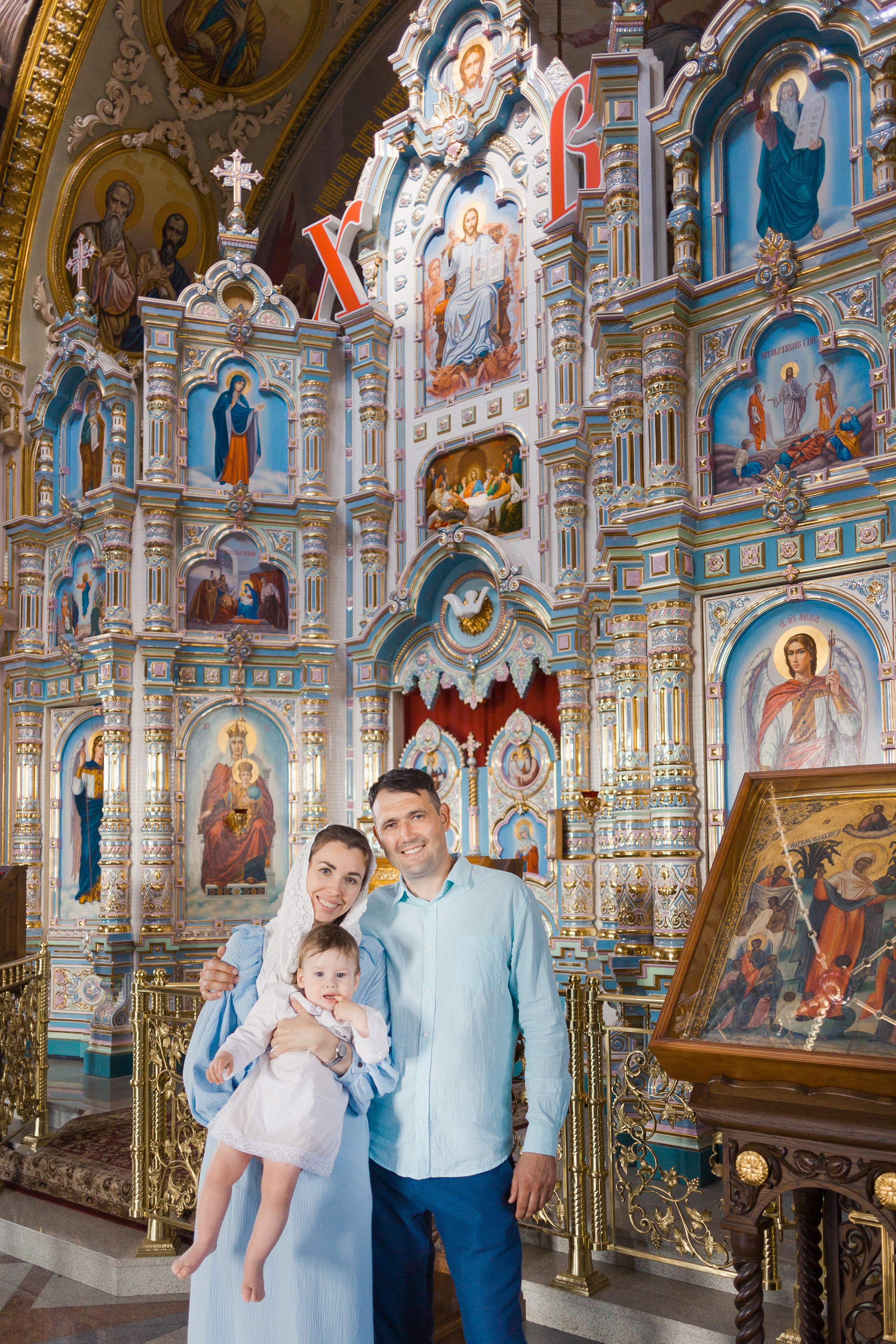 Крещение Льва. Семейный фотограф в Пензе Мария Левина