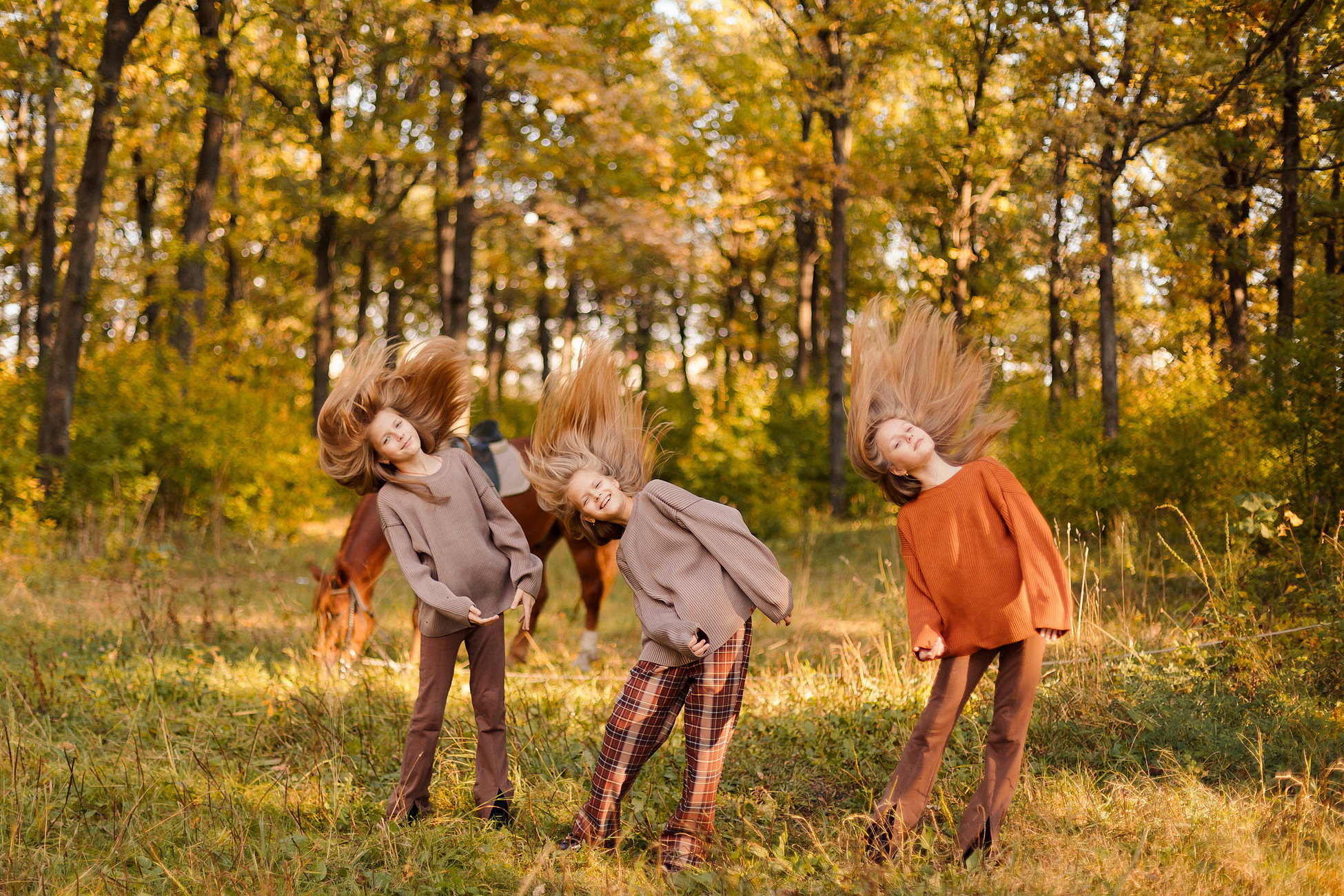 Осенний воркшоп часть 1. Семейный фотограф в Пензе Мария Левина