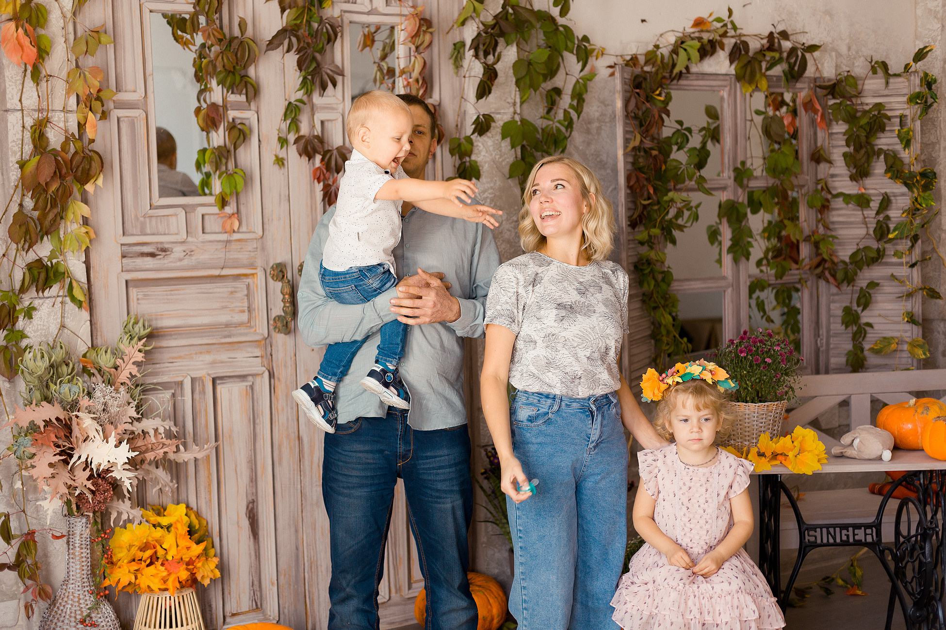 Съемка с корги. Семейный фотограф в Пензе Мария Левина