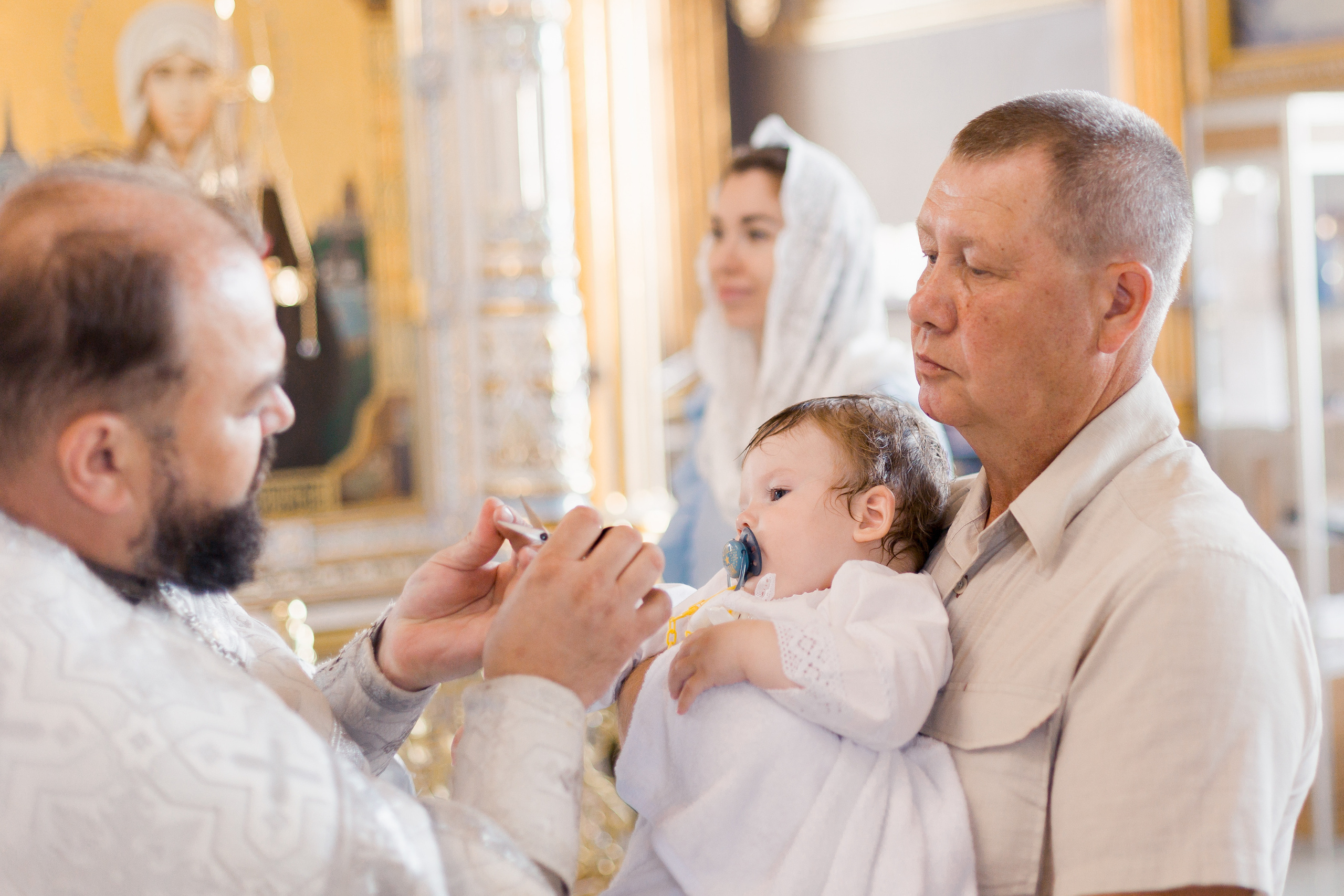 Крещение Льва. Семейный фотограф в Пензе Мария Левина