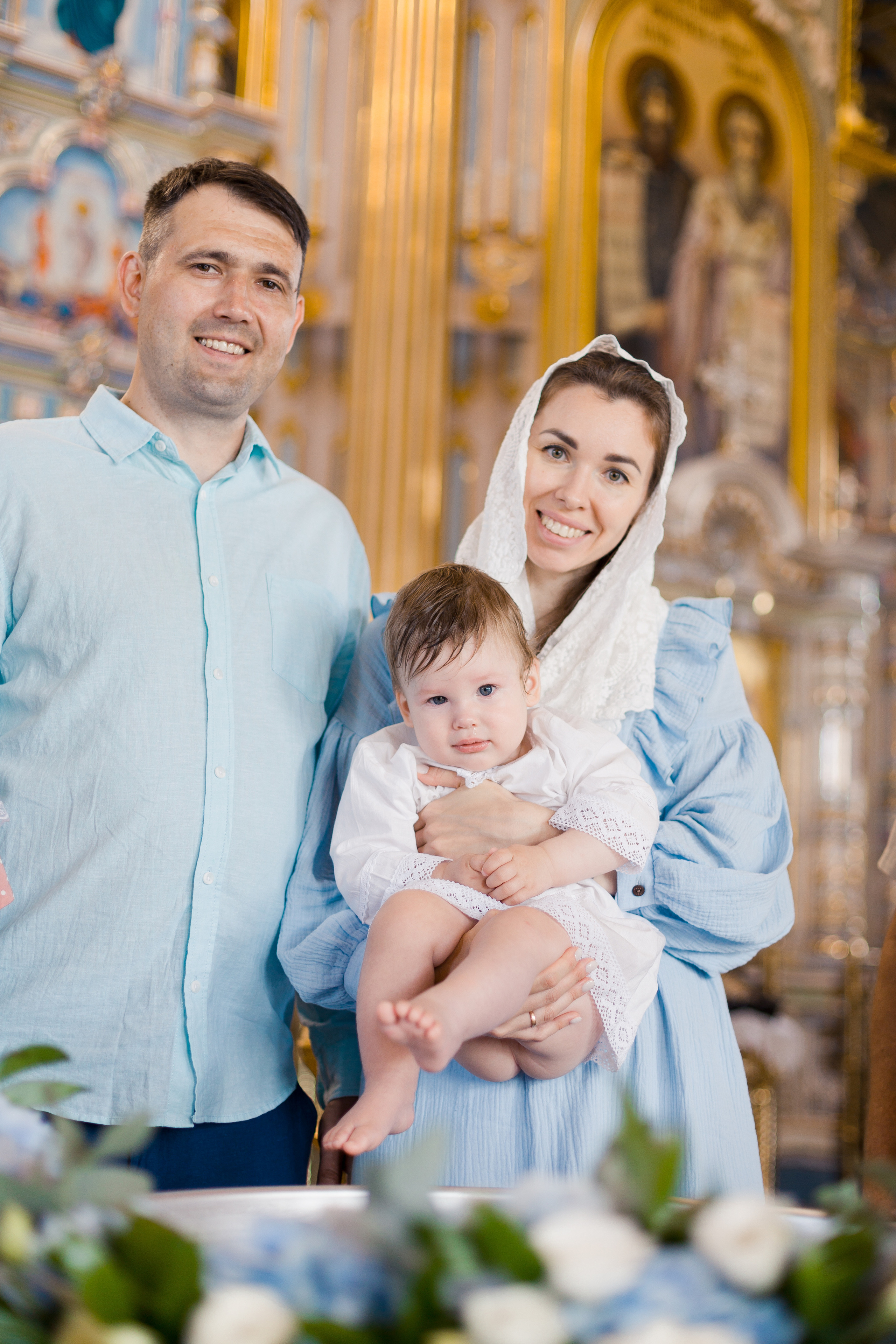 Крещение Льва. Семейный фотограф в Пензе Мария Левина