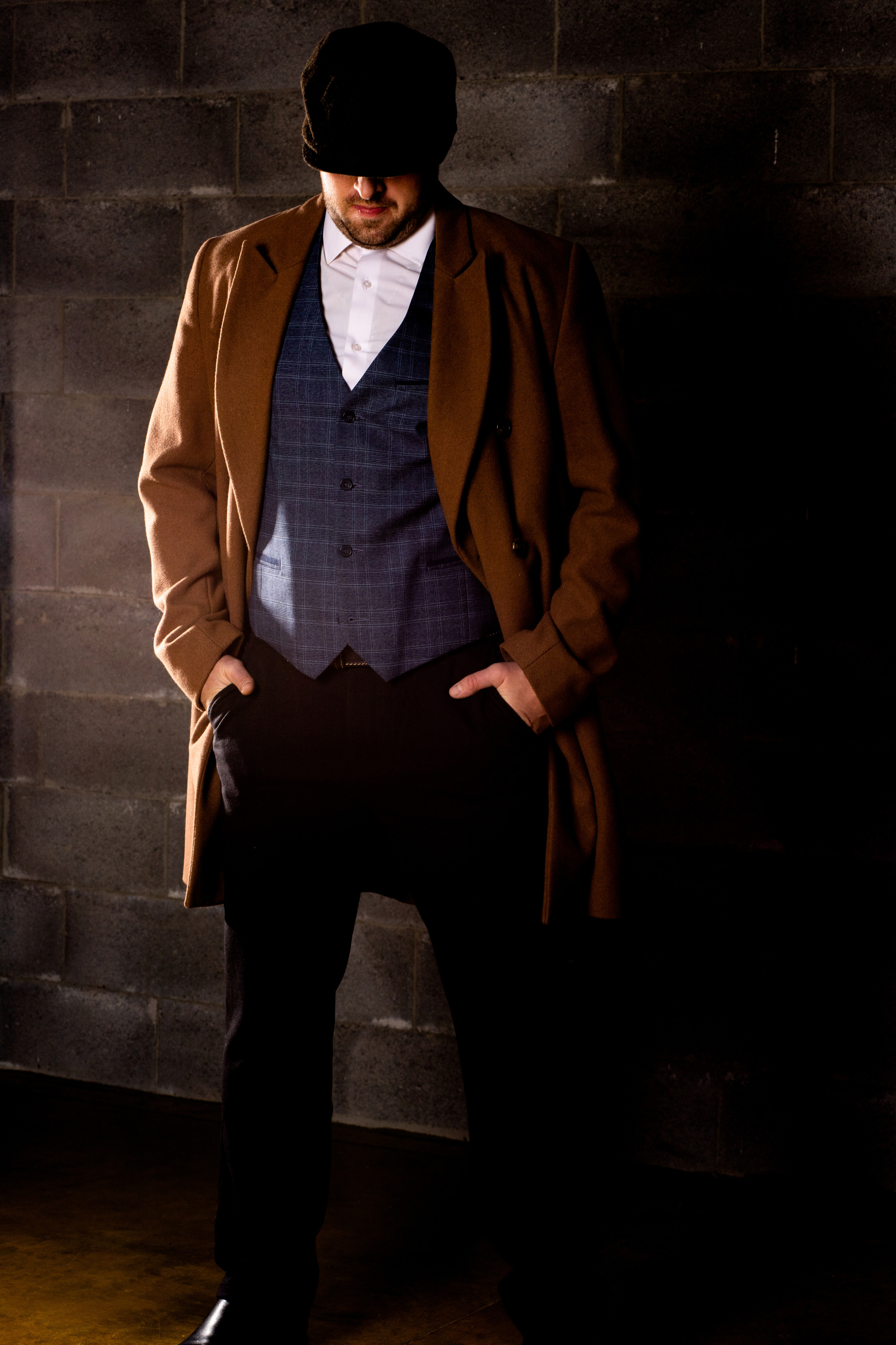 Сергей. Съёмка в стиле «Острые козырьки». Фотограф Владивосток