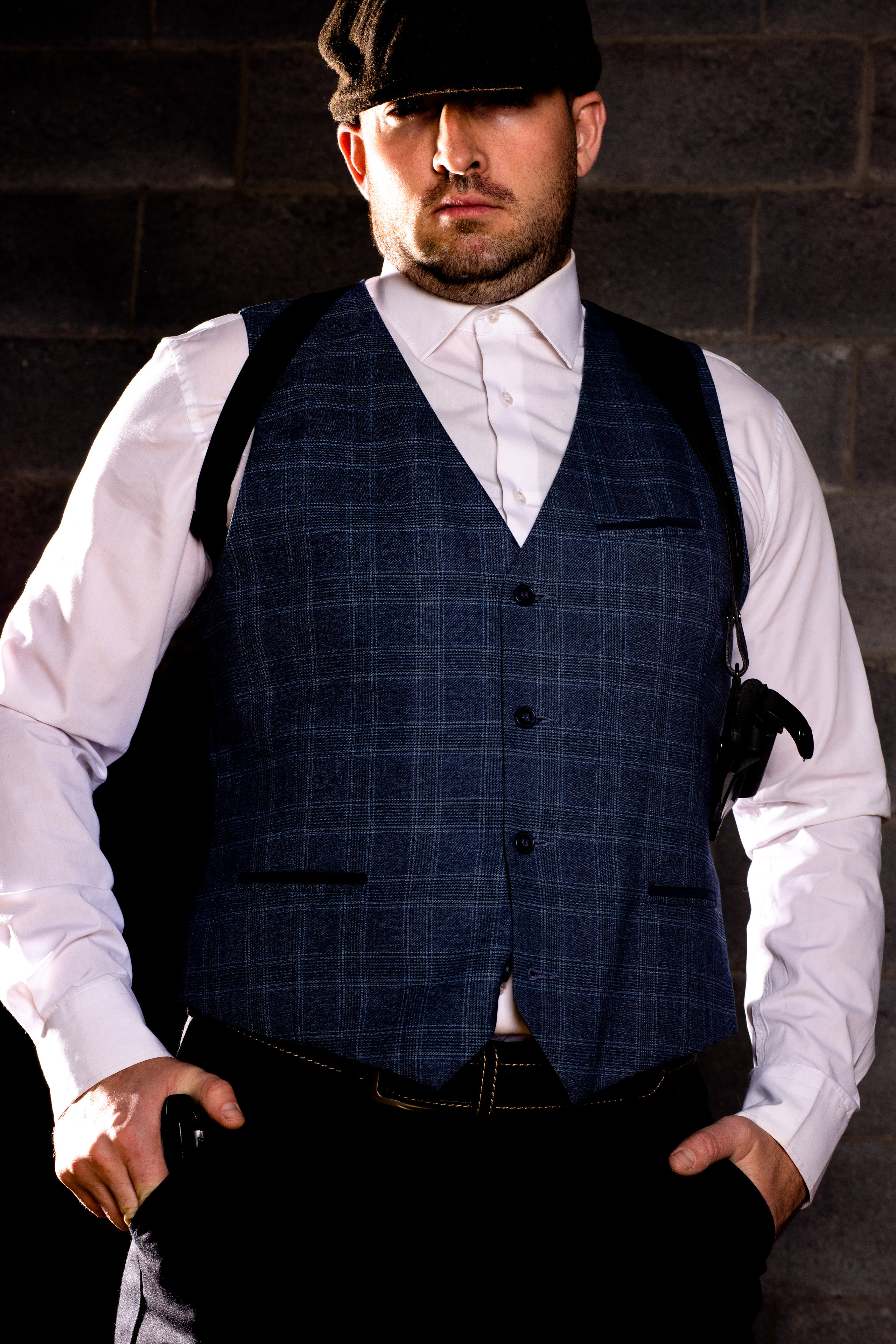 Сергей. Съёмка в стиле «Острые козырьки». Фотограф Владивосток