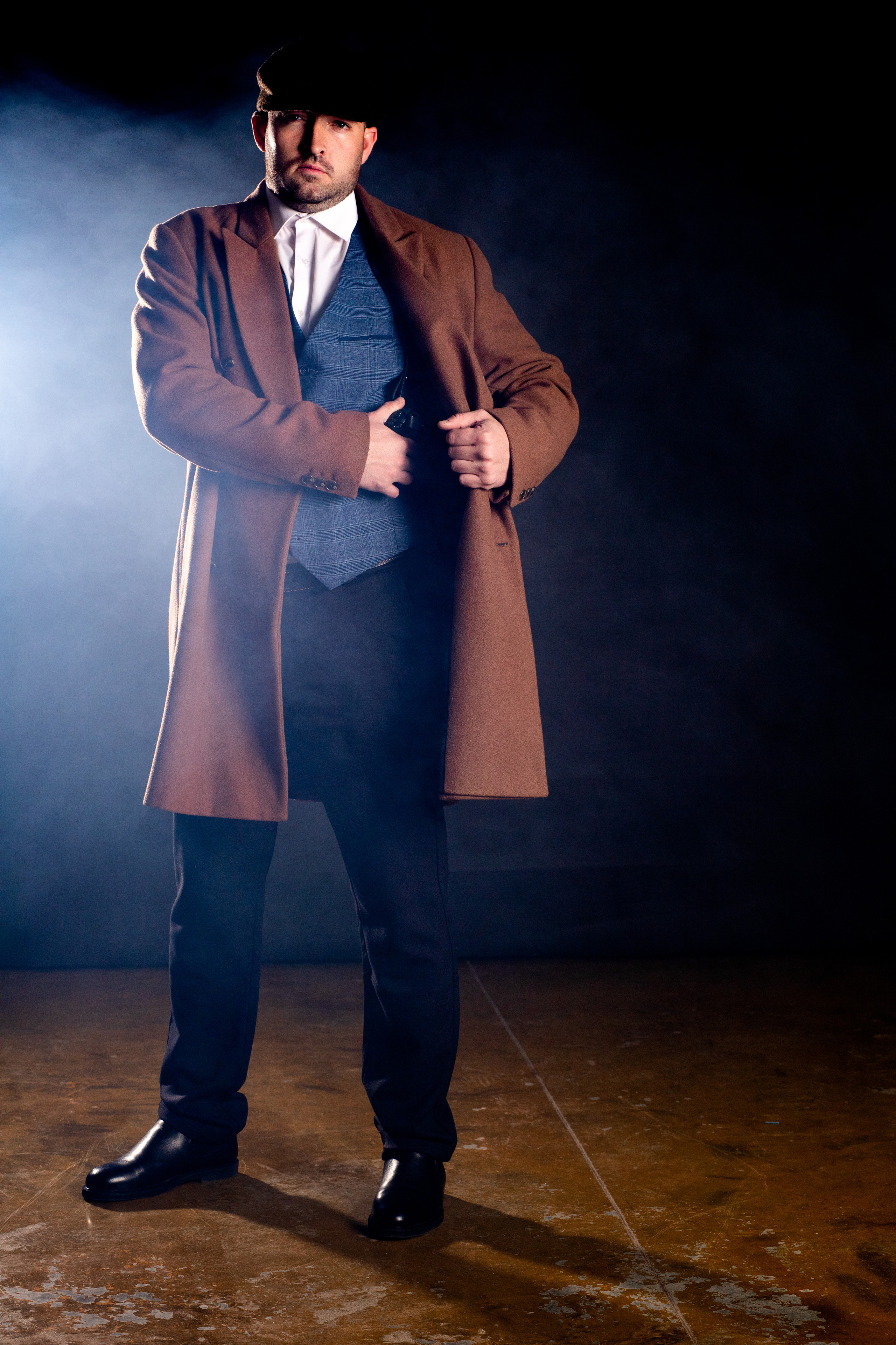 Сергей. Съёмка в стиле «Острые козырьки». Фотограф Владивосток