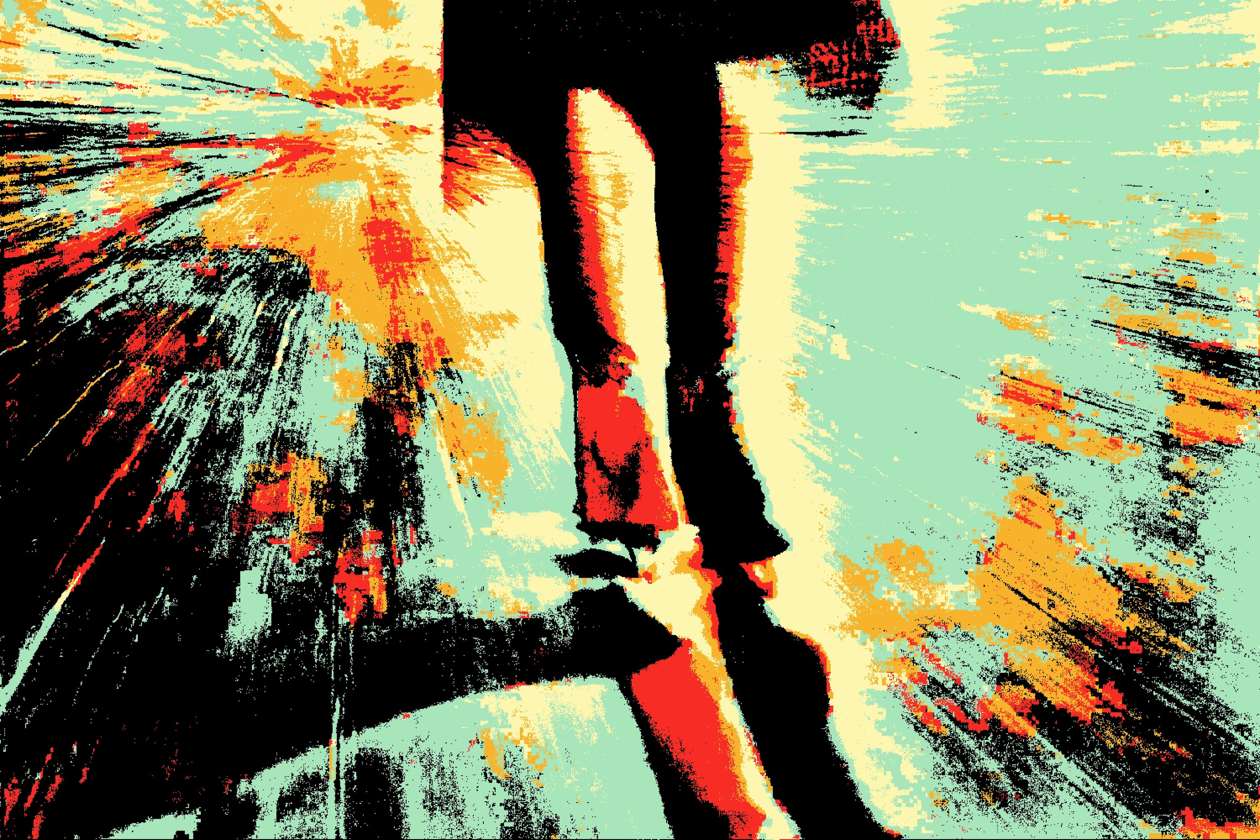 Сказочный лёд. Визуальный арт пиксельный художник Василь Пиксель