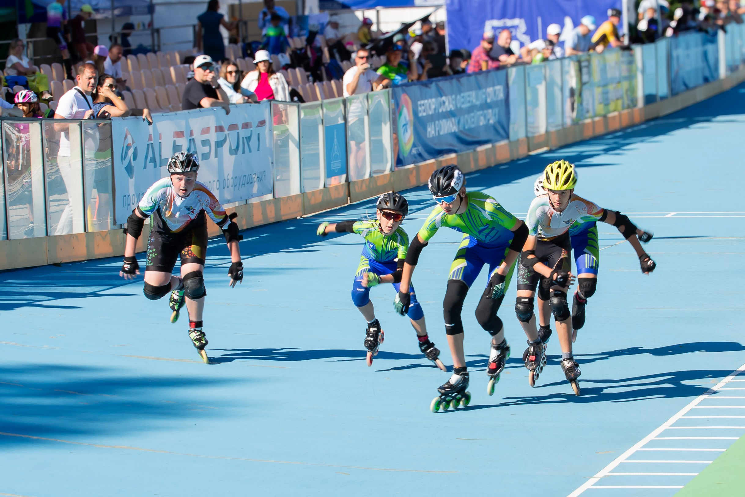 Международные соревнования по спидскейтингу. Солигорск, Беларусь. 2025. Спортивная съемка Мария Царфати