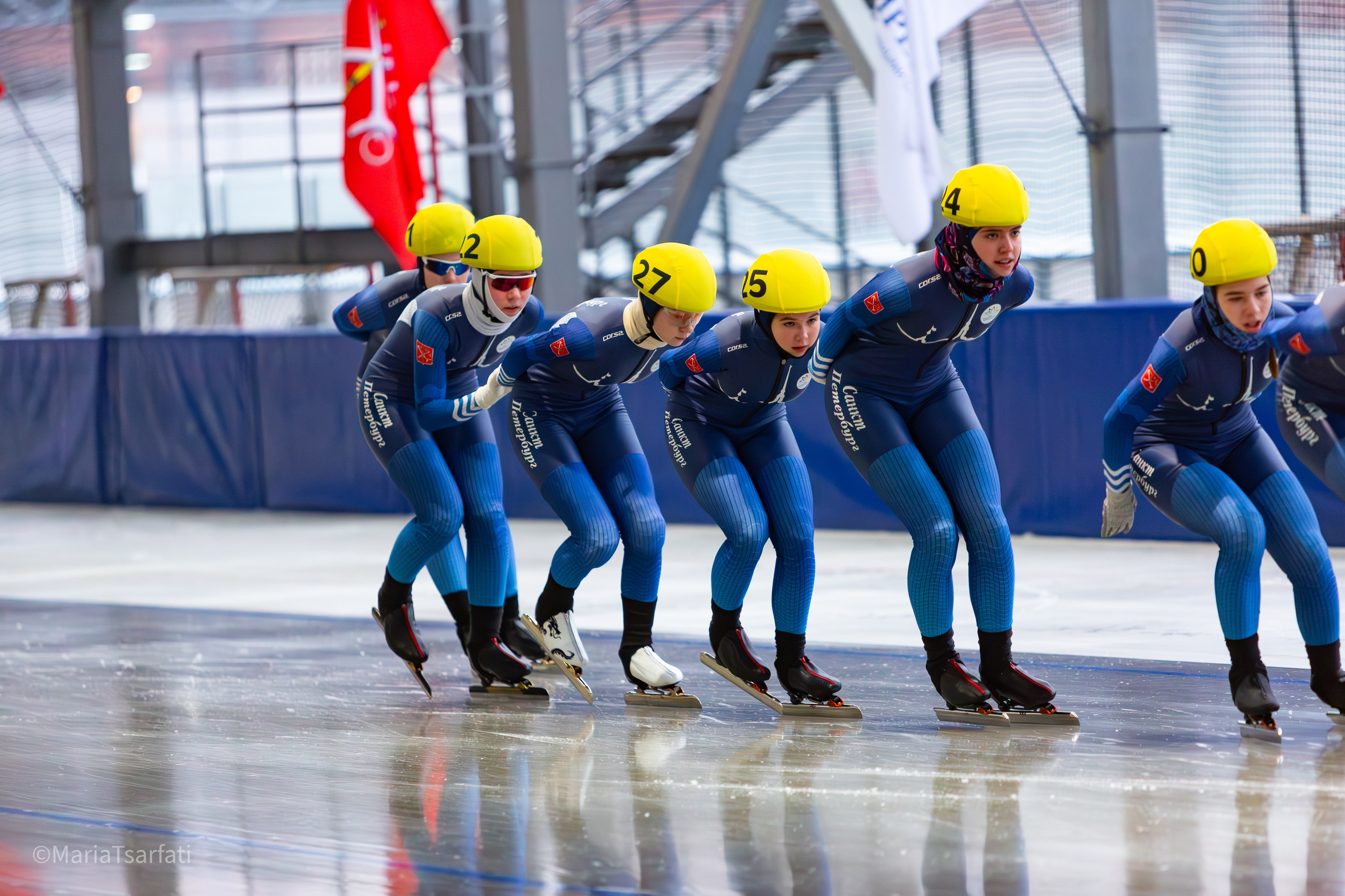 Первенство Санкт-Петербурга по конькобежному спорту, 2025. Спортивная съемка Мария Царфати