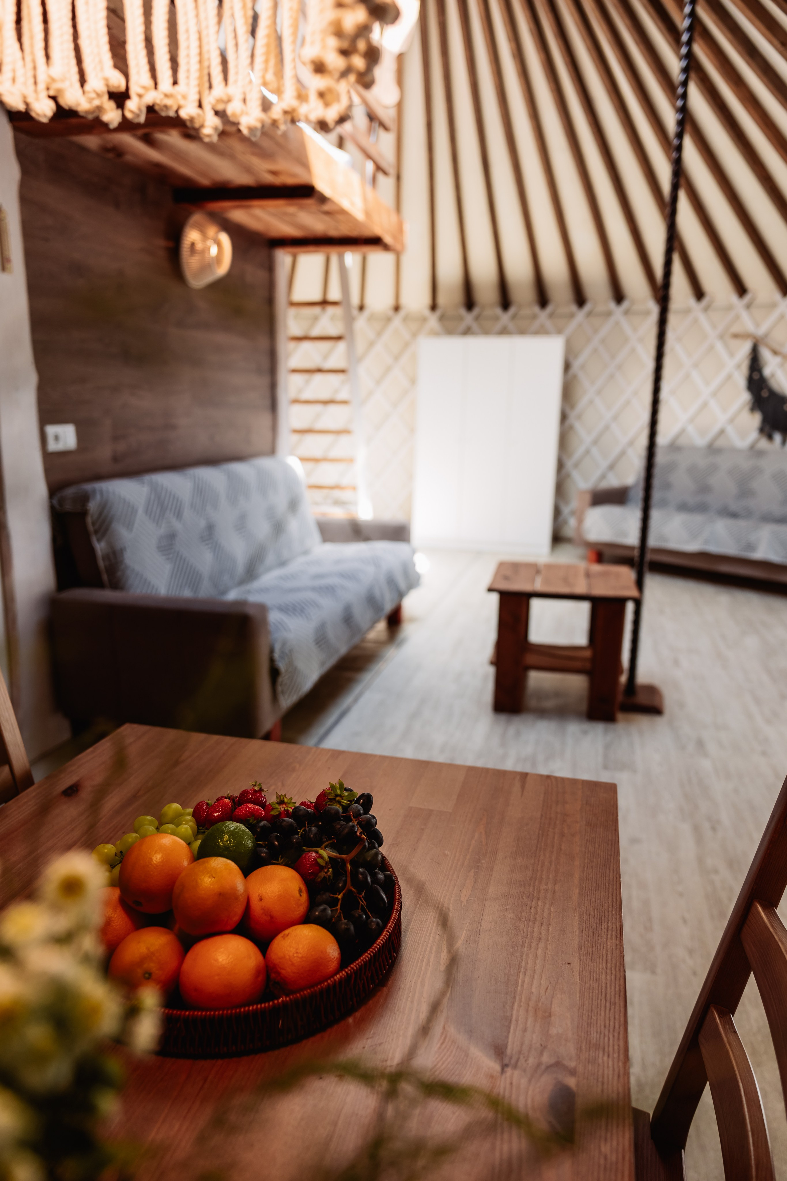 БЕРЕЗКА ВИЛАДЖ | Глэмпинг в Коломне | Юрта «Лесная». ФОТОГРАФ ИРИНА ШАМАТАВА